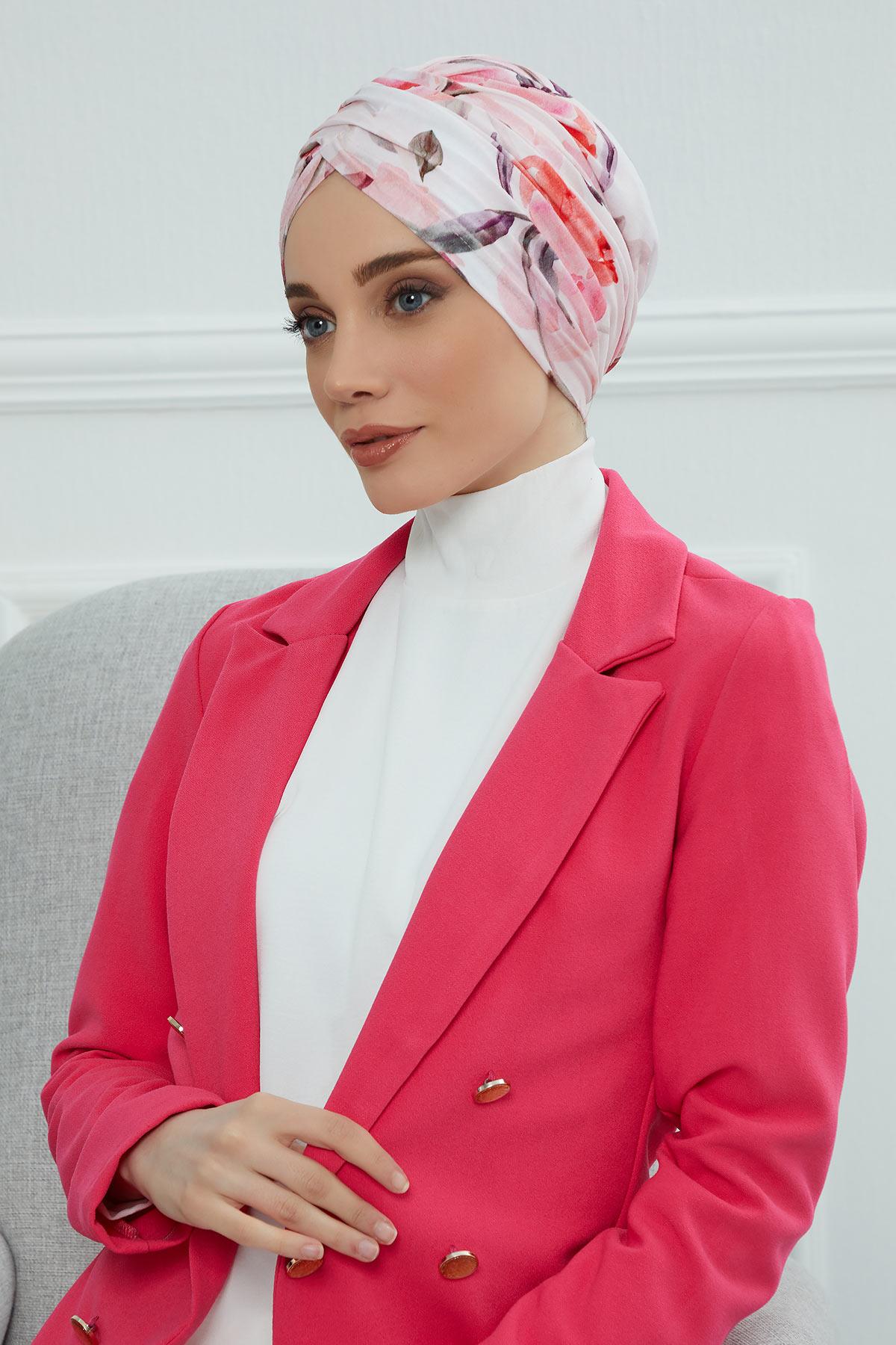 Desenli Kullanışlı Bone,B-9YD