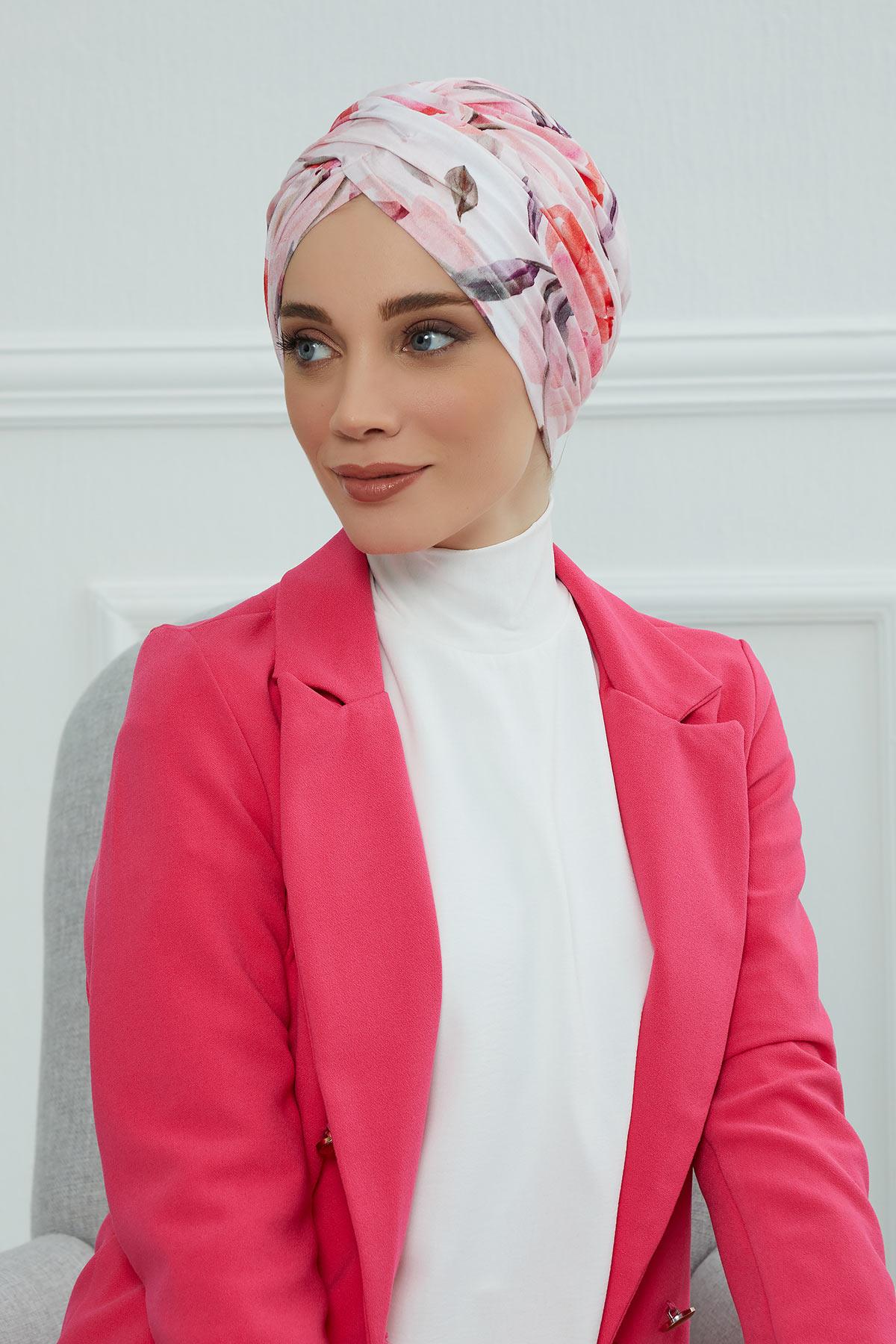Desenli Kullanışlı Bone,B-9YD