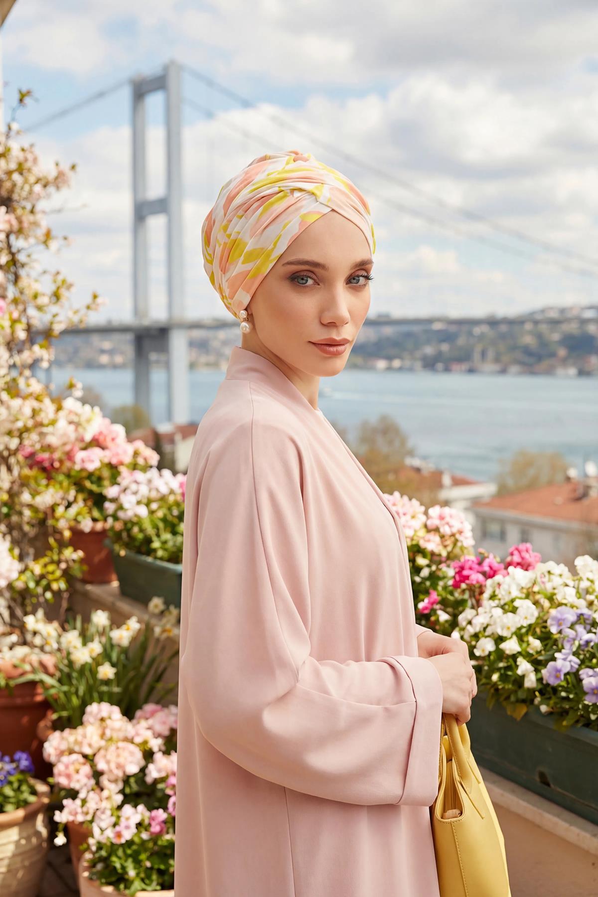Desenli Kullanışlı Bone,B-9YD
