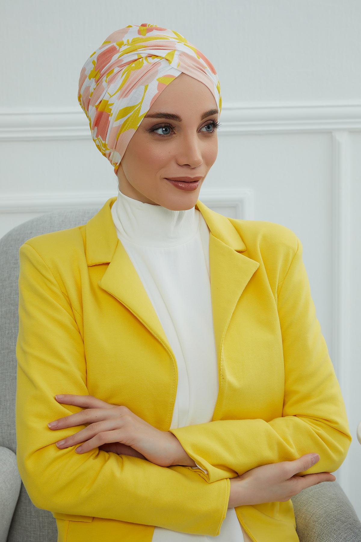 Desenli Kullanışlı Bone,B-9YD