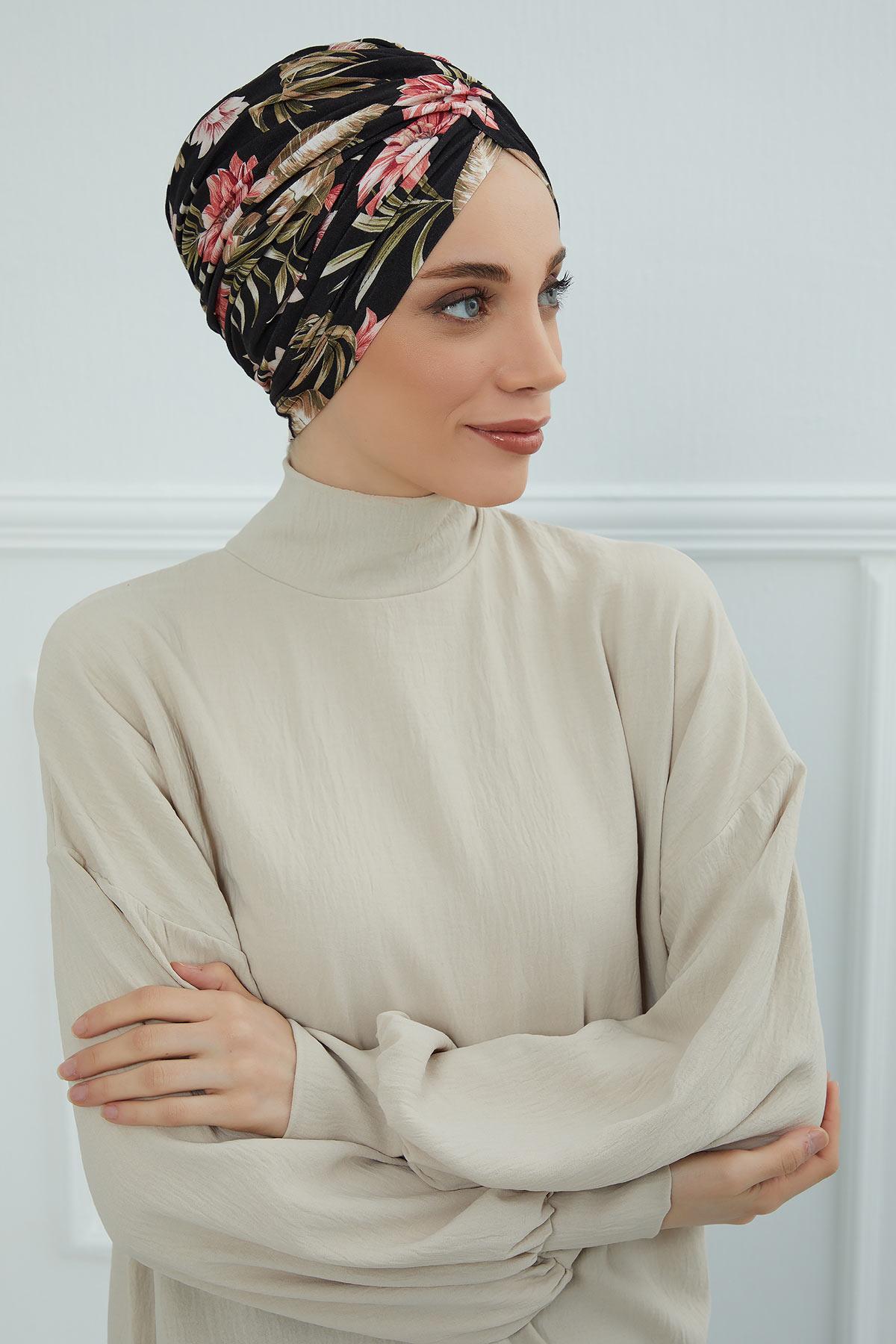Desenli Kullanışlı Bone,B-9YD