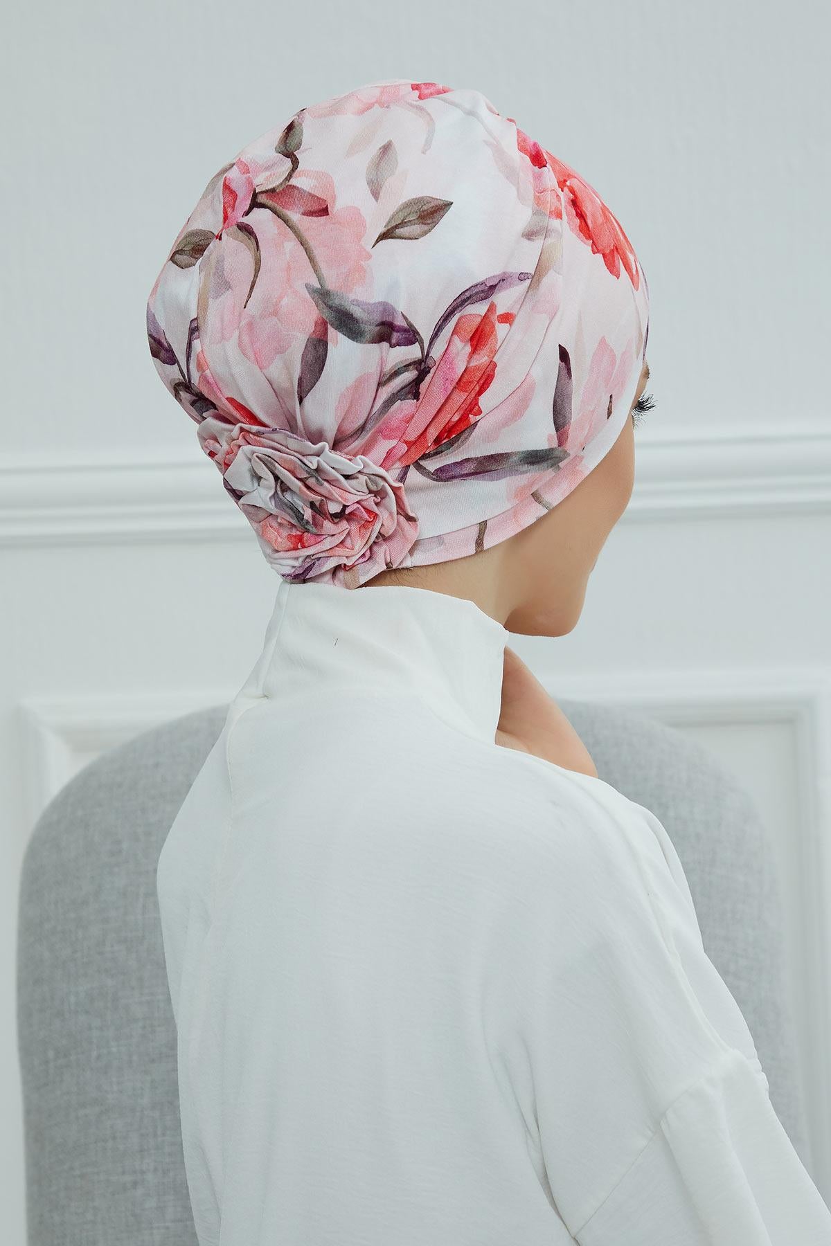 Desenli Penye Bone,B-53YD