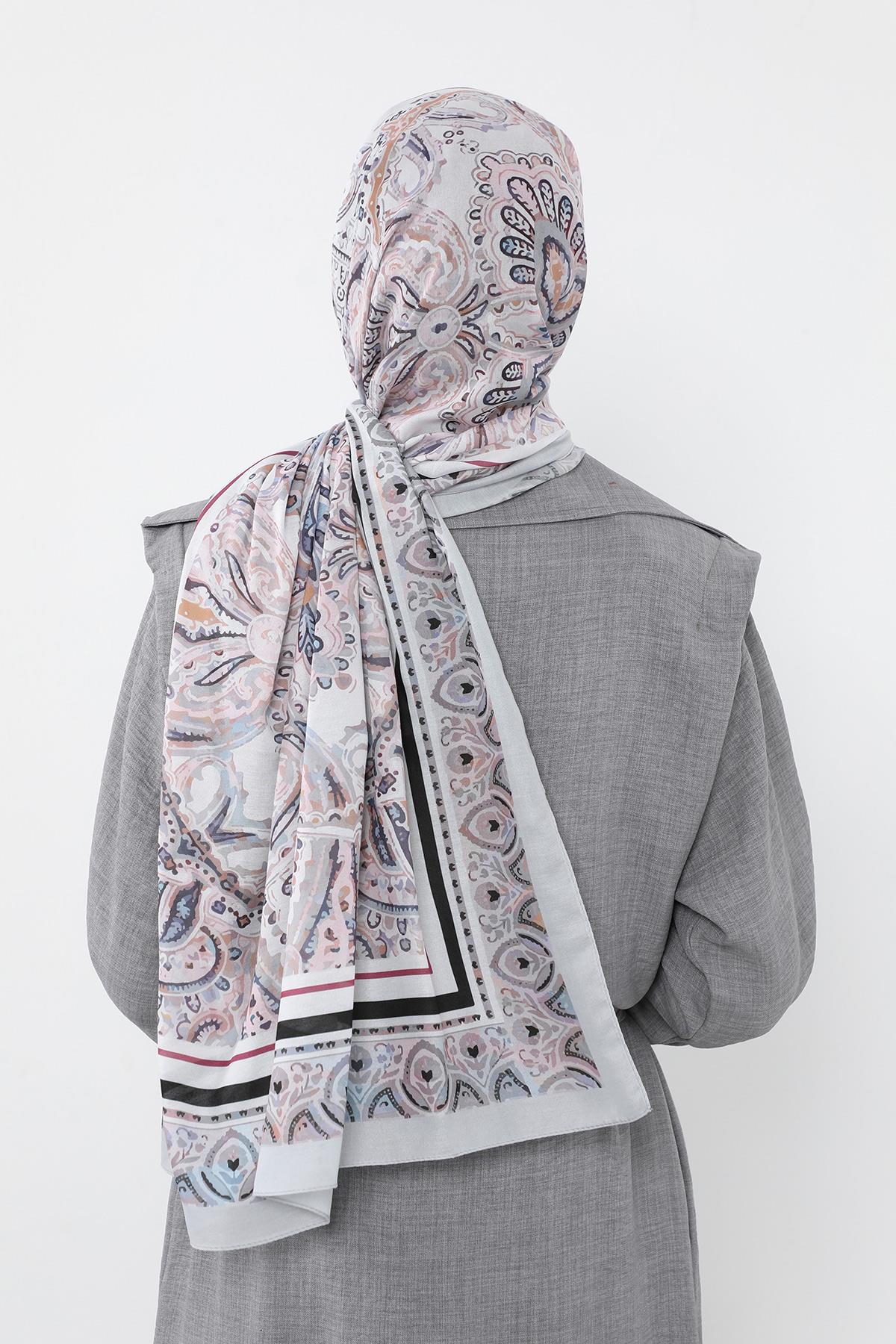 Desenli Vual Şal,SAL-104