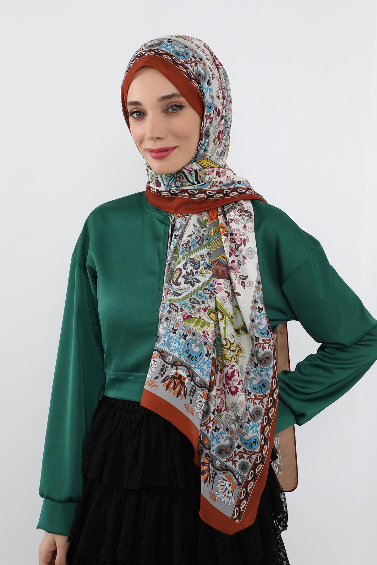 Desenli Vual Şal,SAL-106
