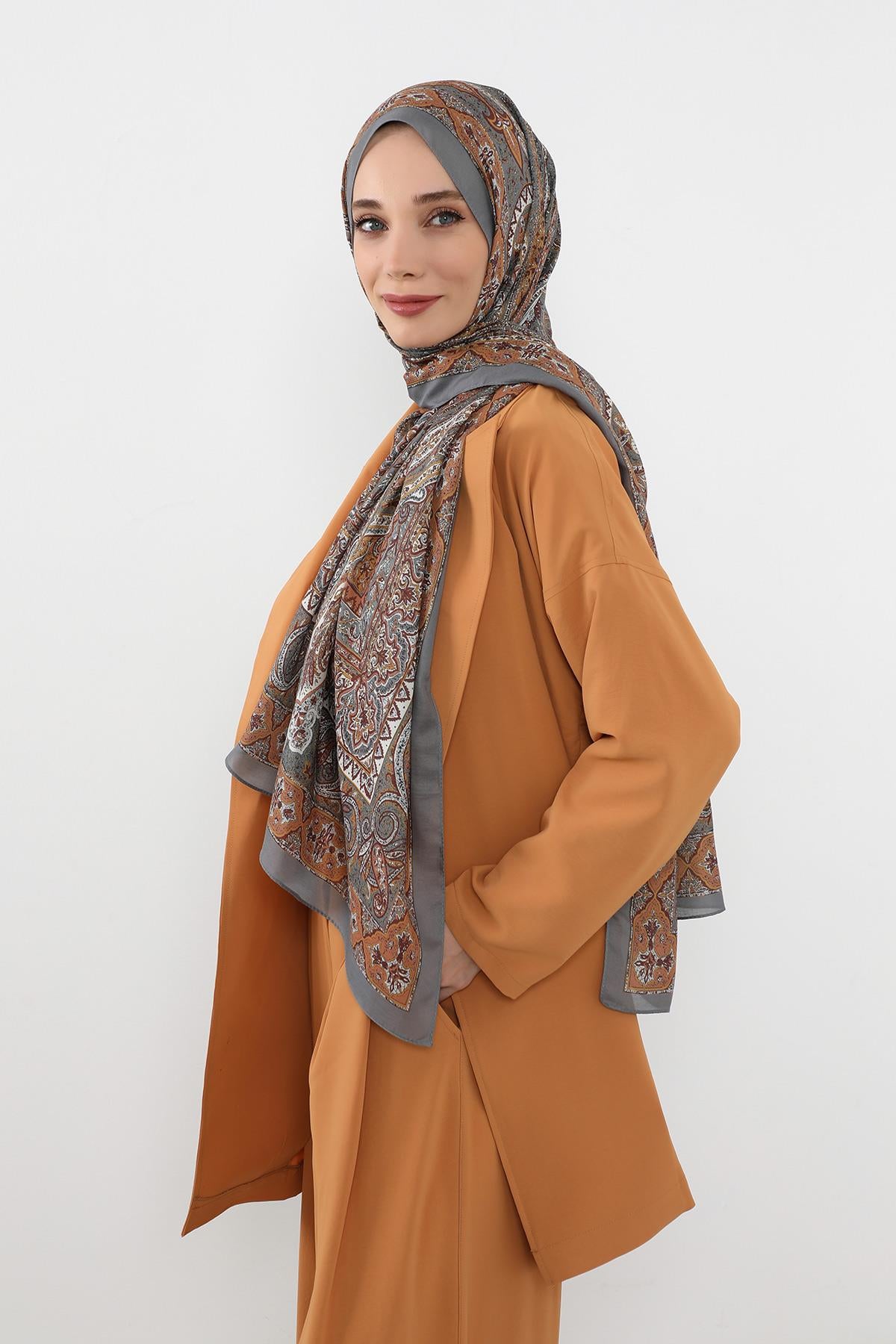 Desenli Vual Şal,SAL-107