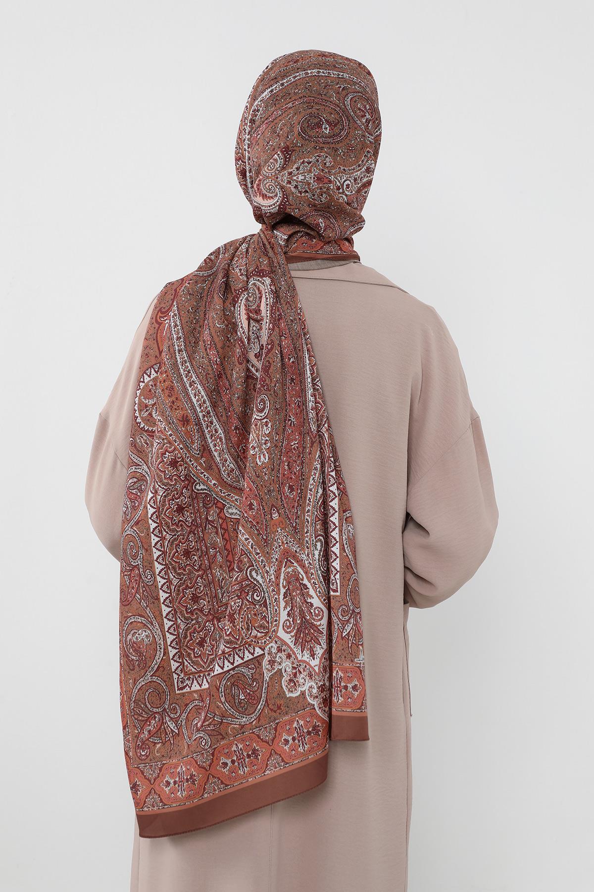 Desenli Vual Şal,SAL-107