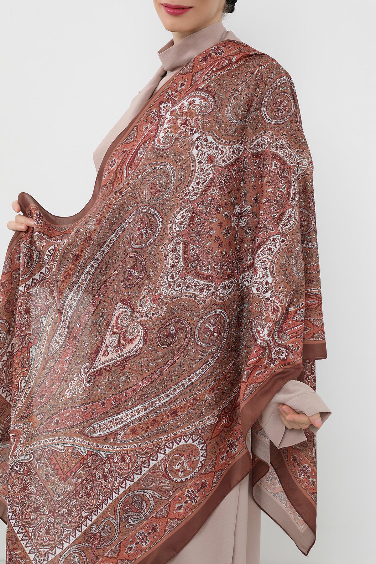 Desenli Vual Şal,SAL-107