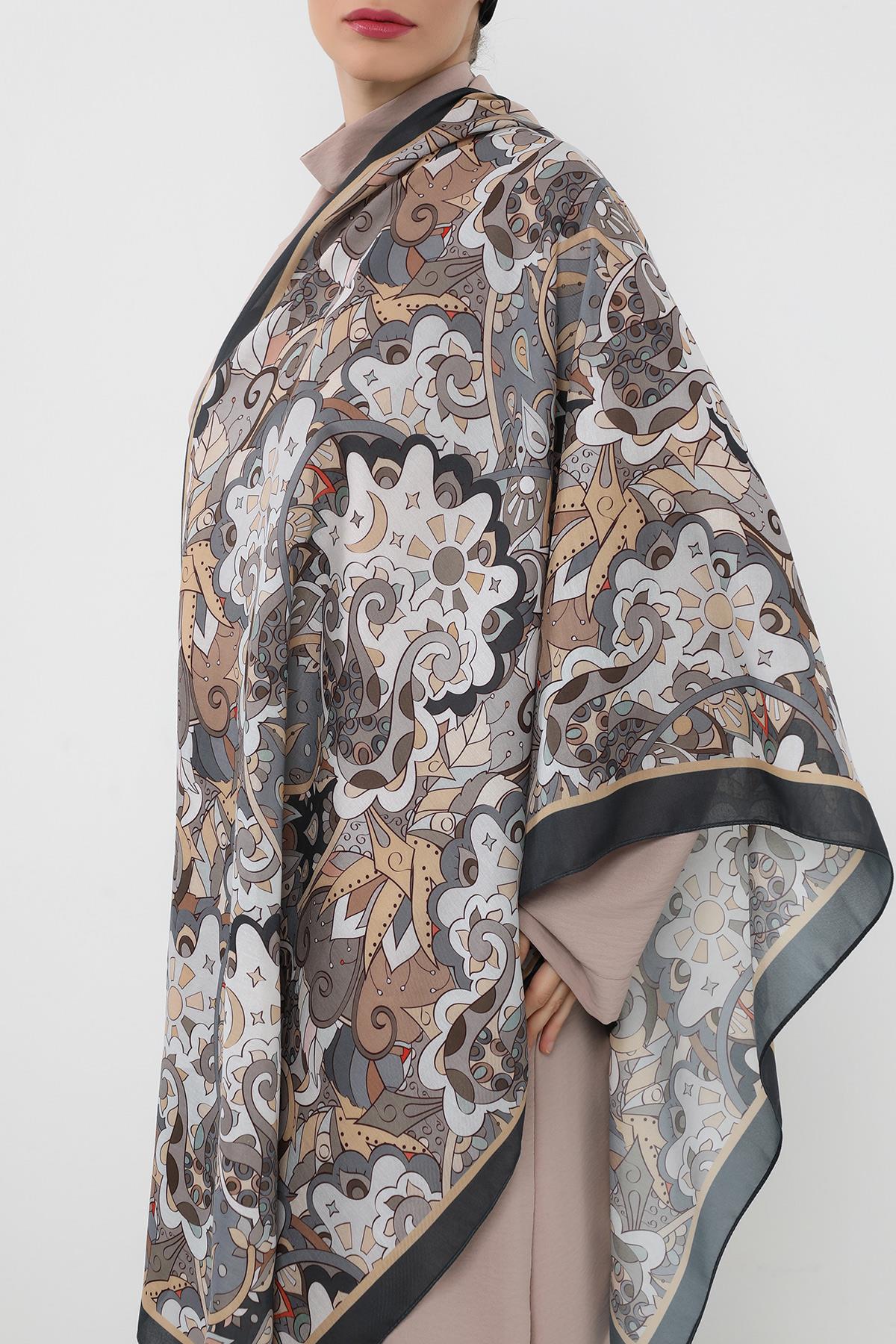 Desenli Vual Şal,SAL-110