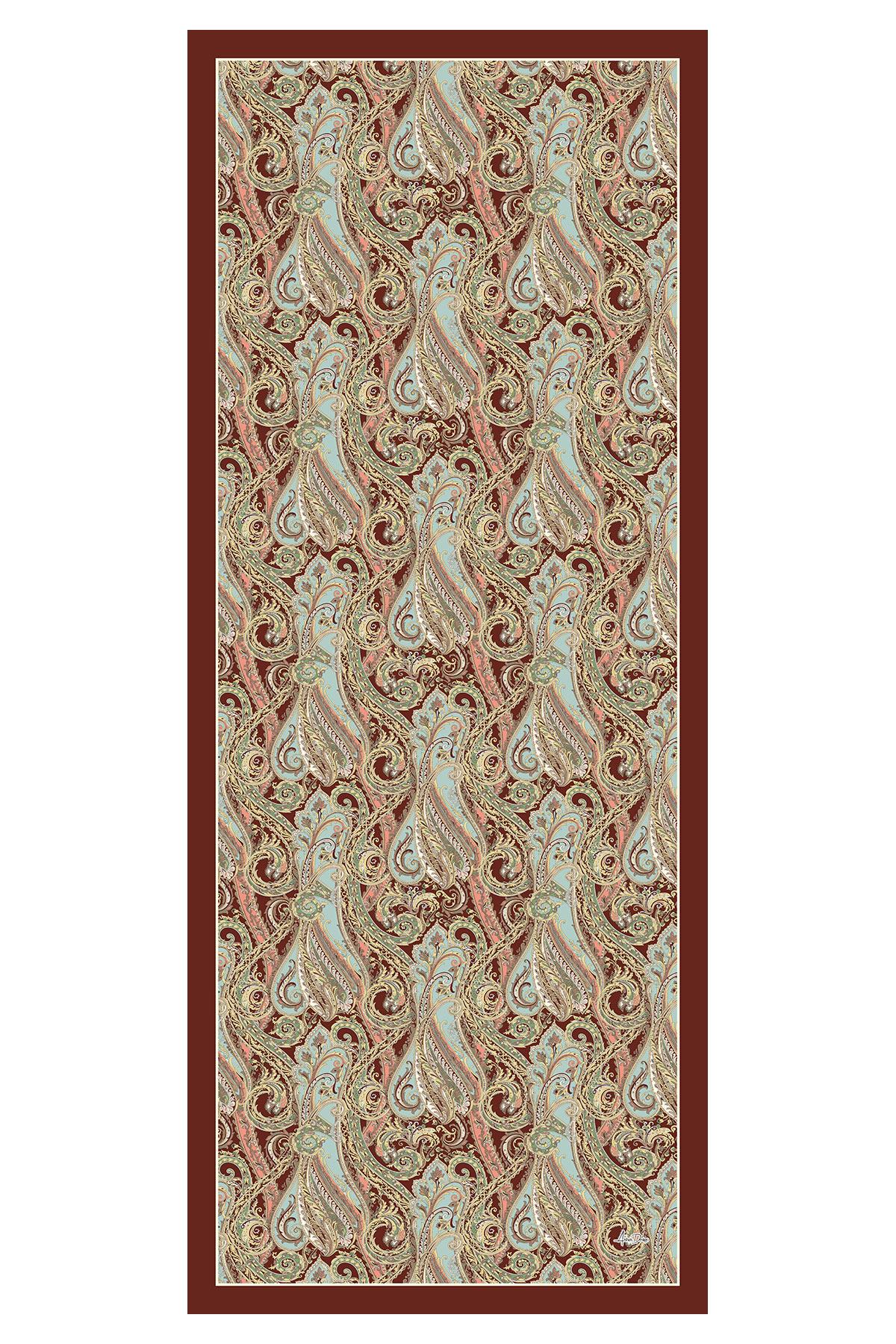 Desenli Vual Şal,SAL-124