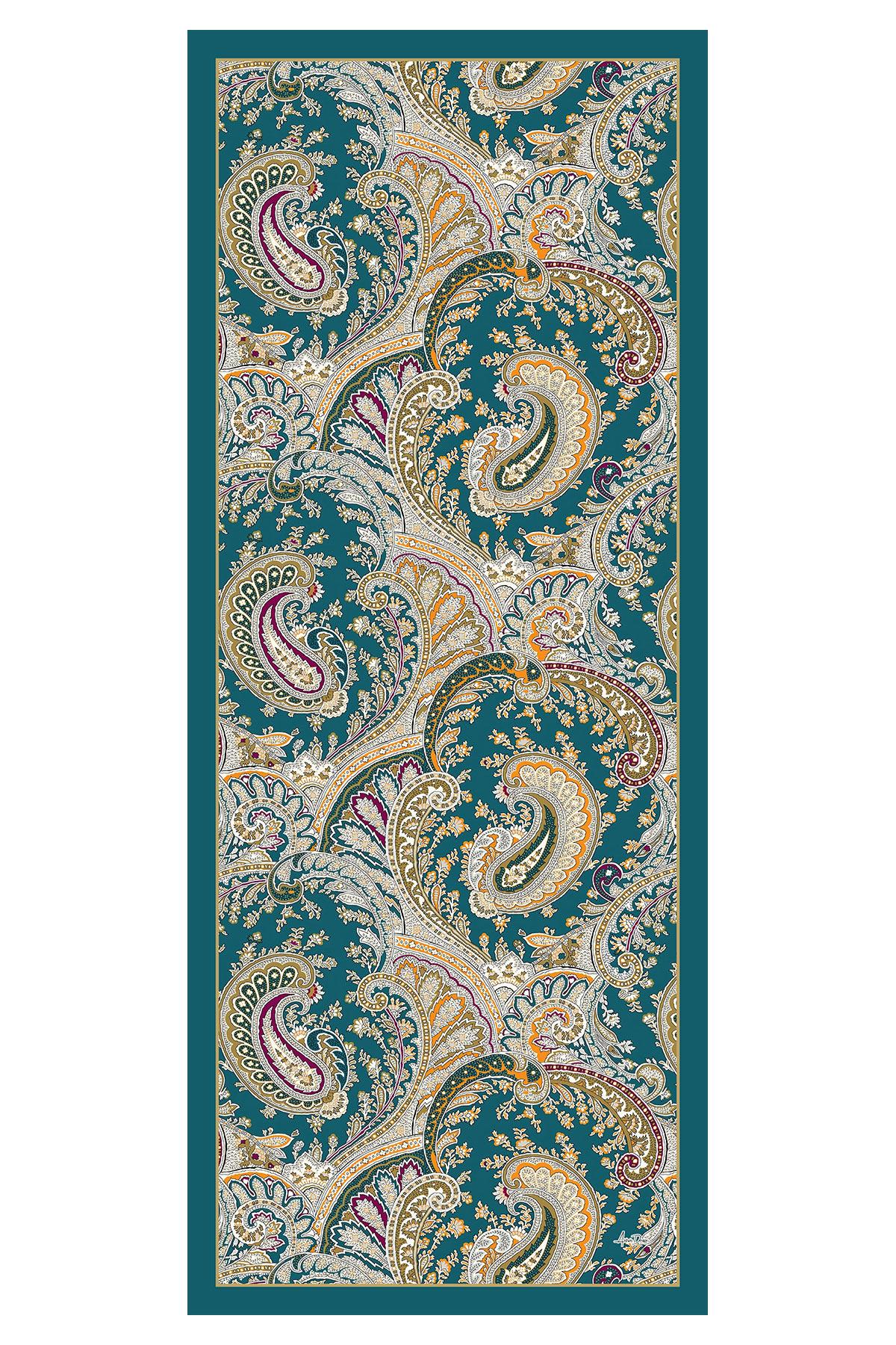 Desenli Vual Şal,SAL-125