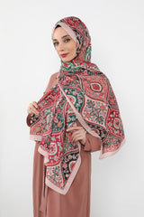 Desenli Vual Şal,SAL-128
