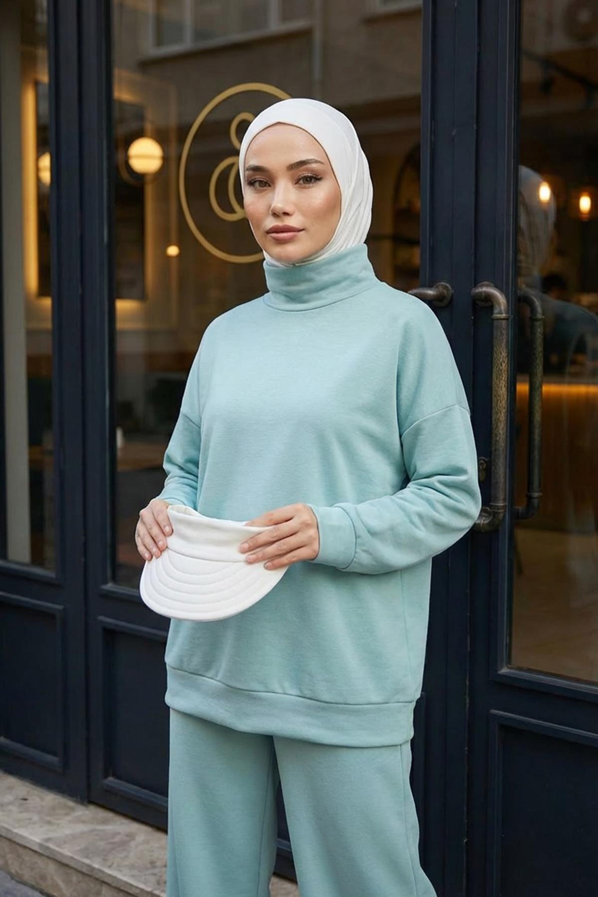 Dört Mevsim Çıkarılabilir Siperlikli Tesettür Bone,B-82O