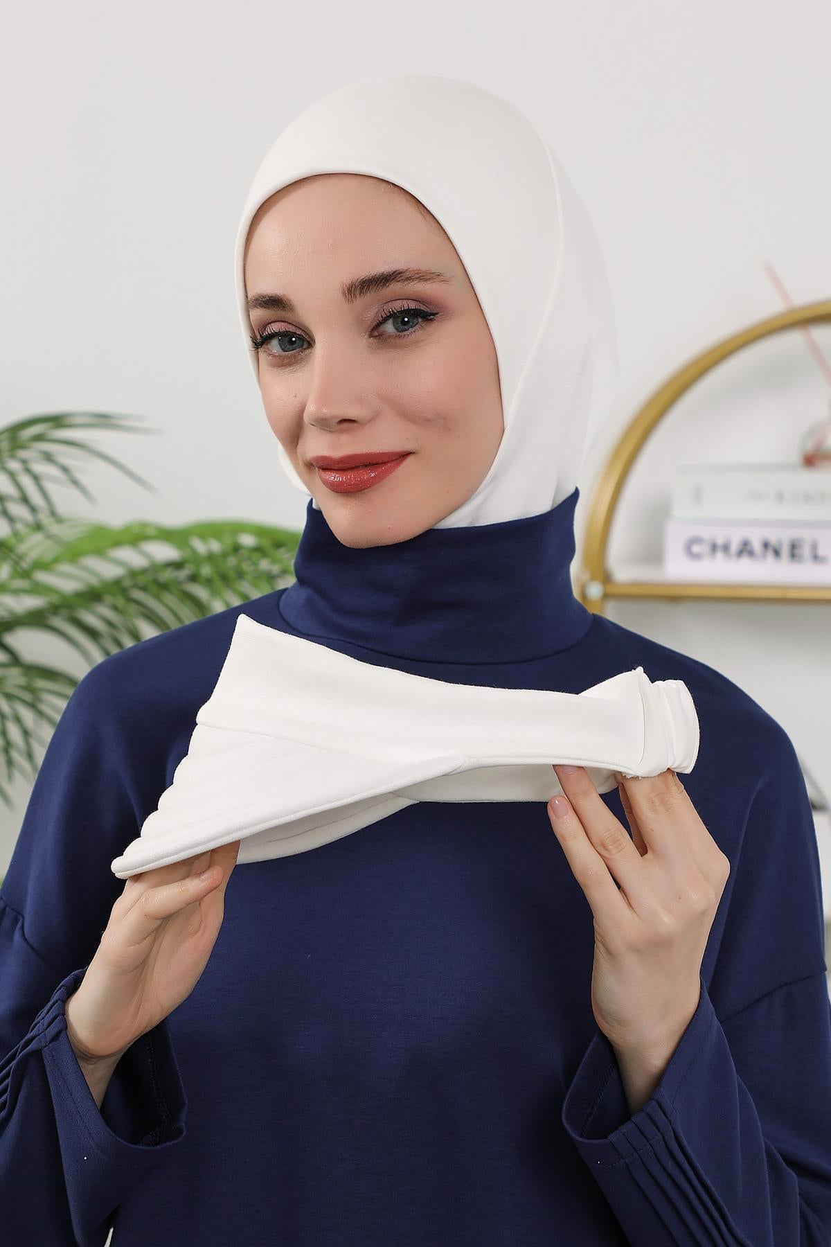 Dört Mevsim Çıkarılabilir Siperlikli Tesettür Bone,B-82O