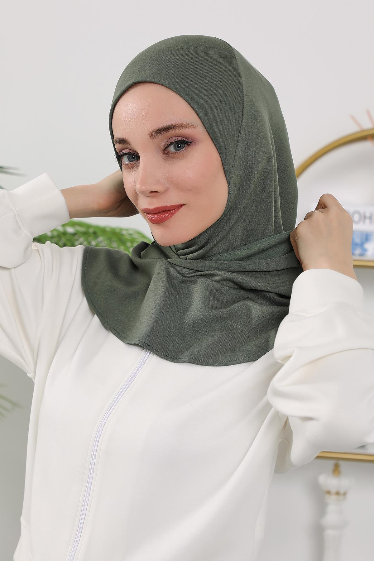 Dört Mevsim Kapşon ve Kapatıcı Özellikli Kadın Hazır Bone,B-89O