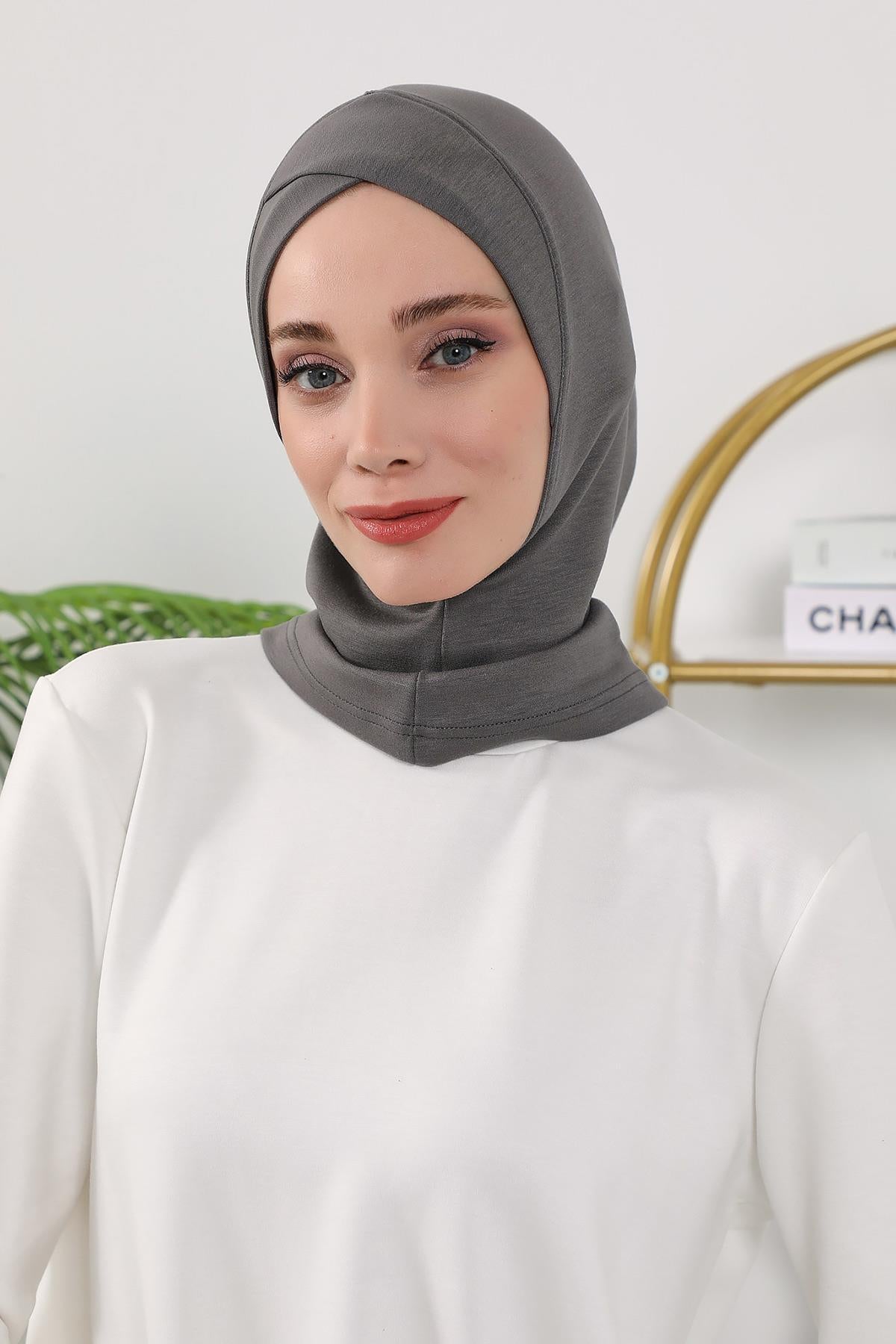 Dört Mevsim Önü Çapraz Detaylı Tesettür Bone,TB-4O