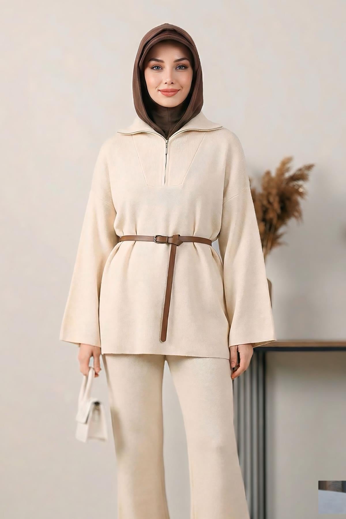 Dört Mevsim Siperlik ve Kapatıcı Özellikli Kadın Hazır Bone,B-88O