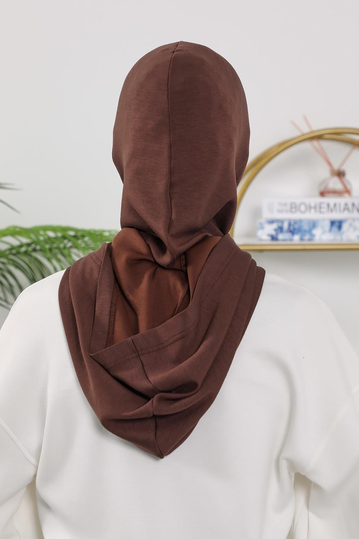 Dört Mevsim Siperlik ve Kapatıcı Özellikli Kadın Hazır Bone,B-88O