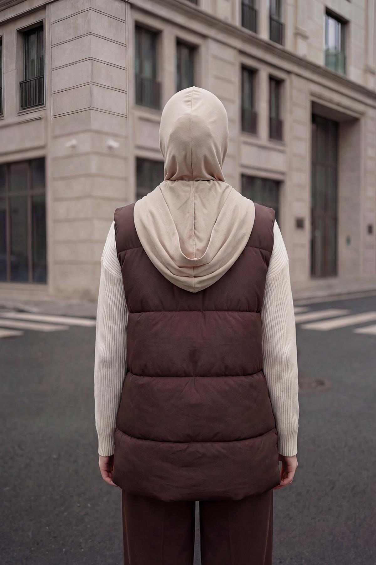 Dört Mevsim Siperlik ve Kapatıcı Özellikli Kadın Hazır Bone,B-88O