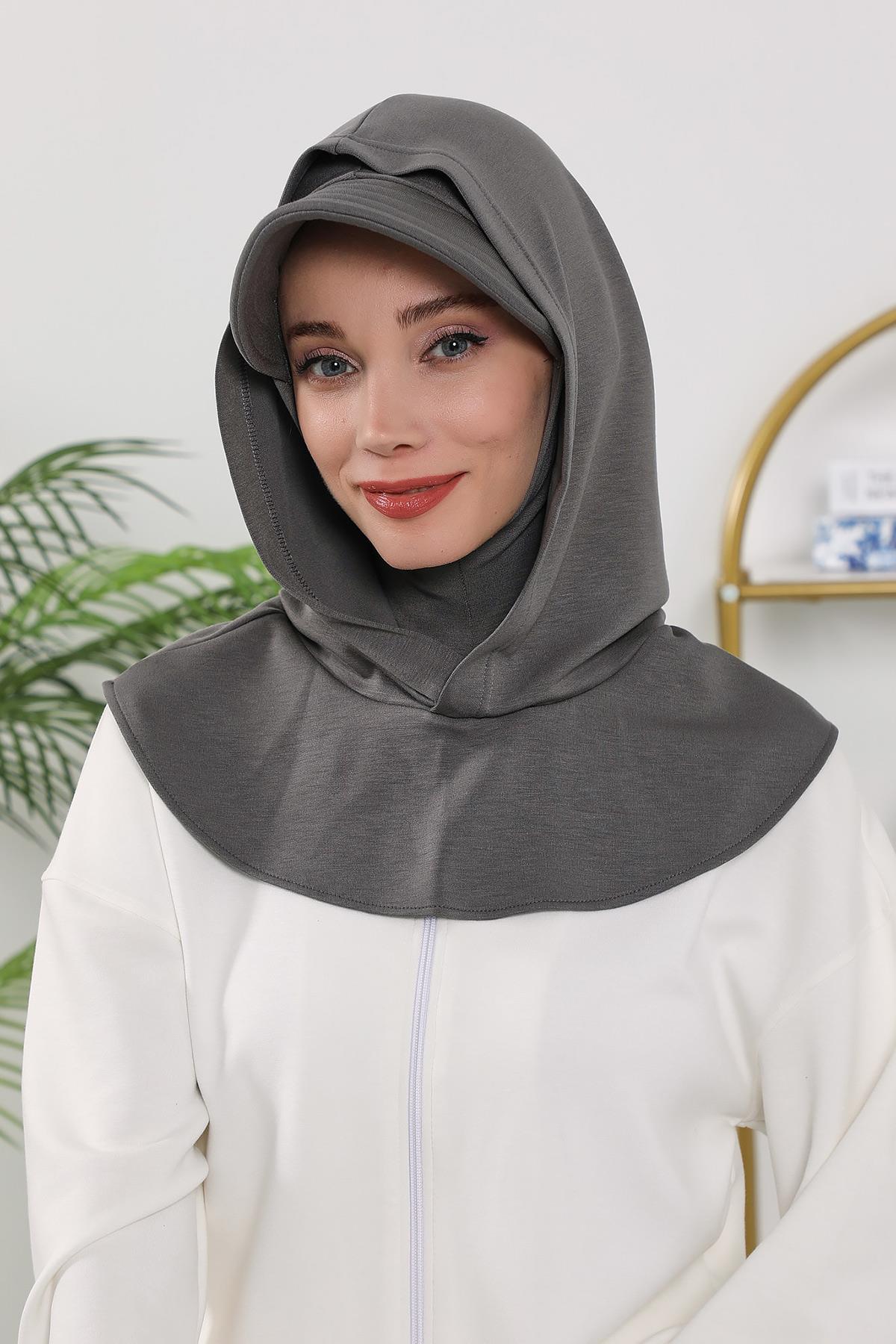 Dört Mevsim Siperlik ve Kapatıcı Özellikli Kadın Hazır Bone,B-88O