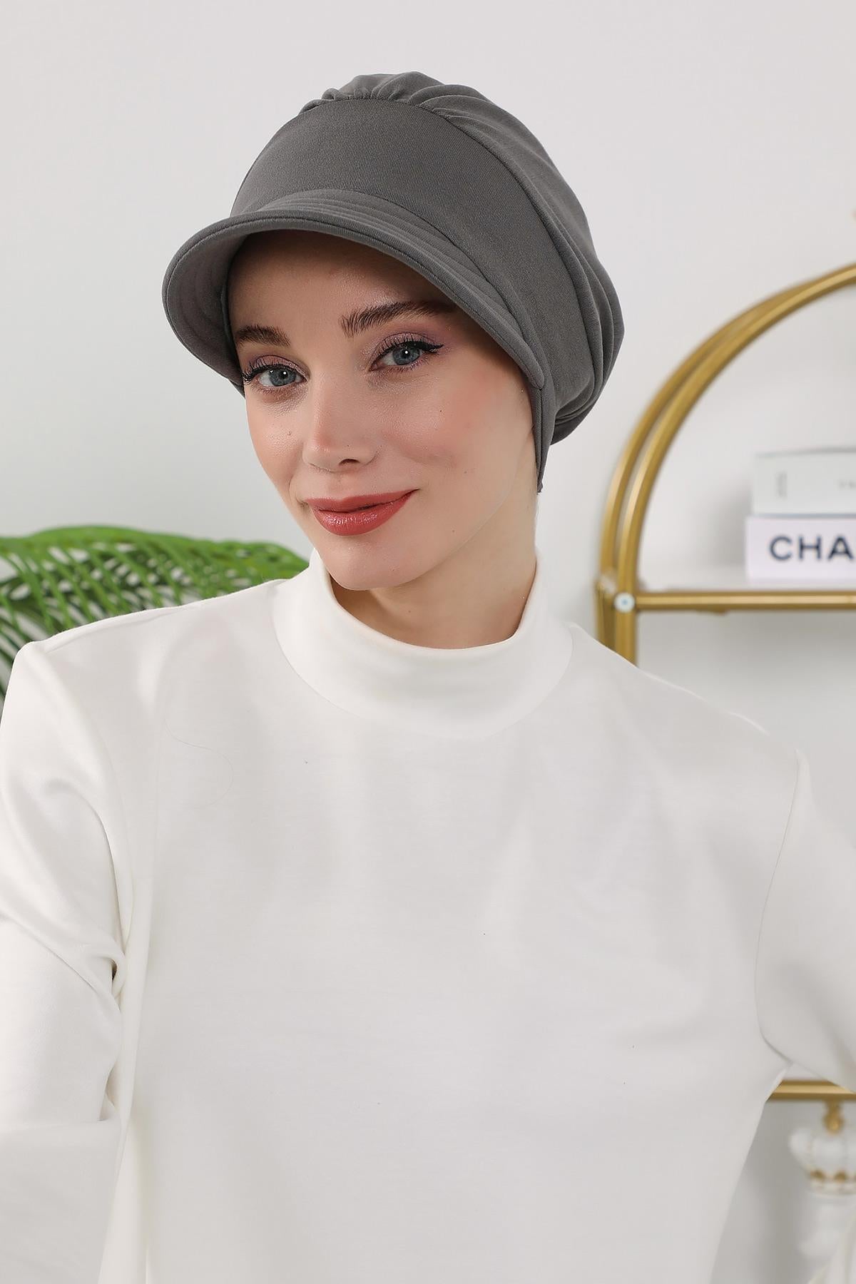 Dört Mevsim Siperlikli Şapka Bone,B-73O