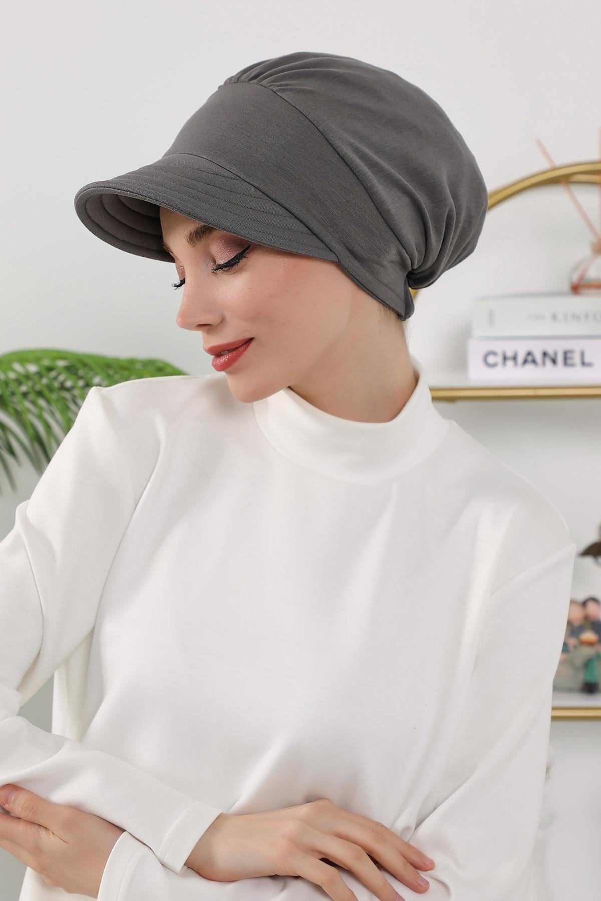 Dört Mevsim Siperlikli Şapka Bone,B-73O