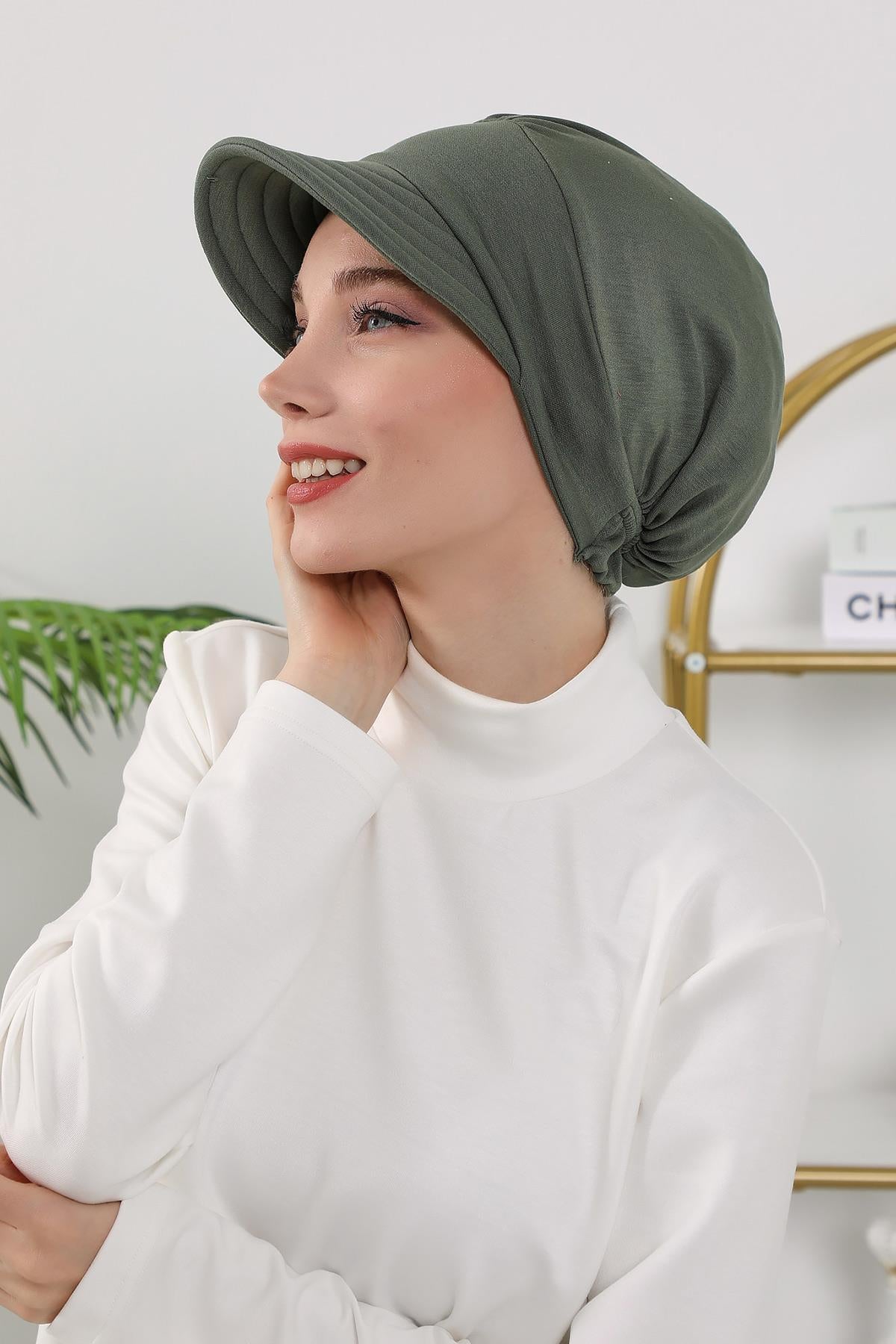 Kışlık Siperlikli Şapka Bone,B-73O