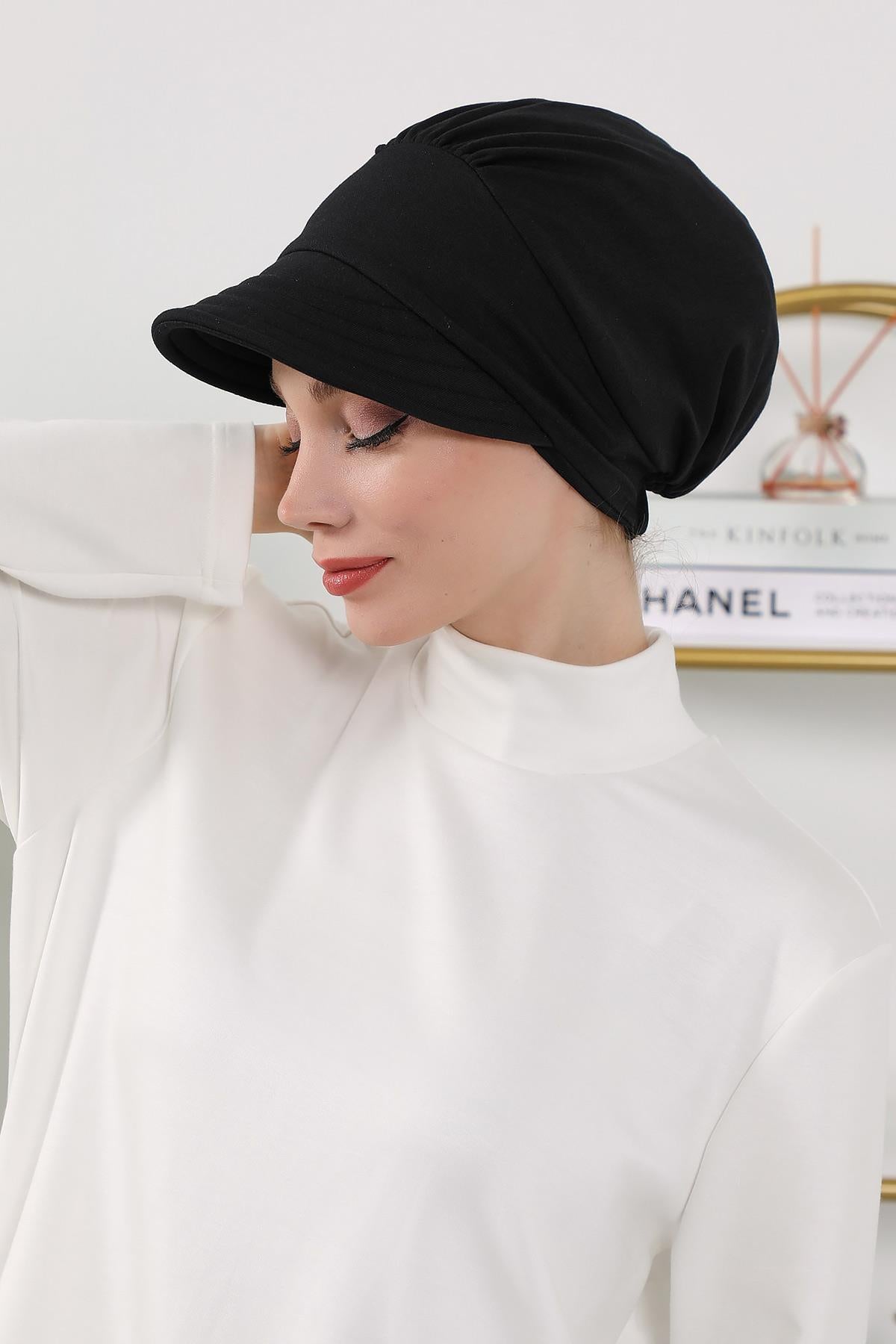 Kışlık Siperlikli Şapka Bone,B-73O