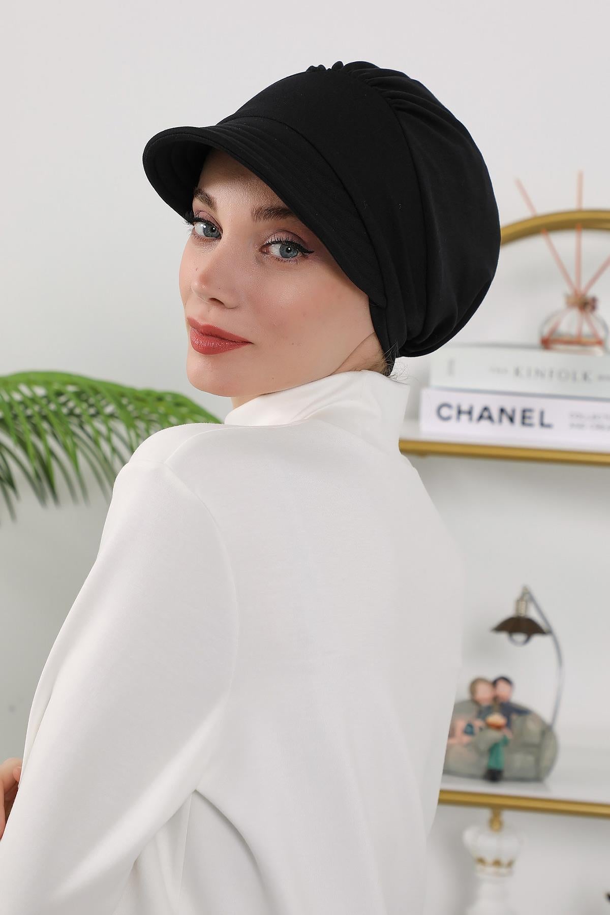 Kışlık Siperlikli Şapka Bone,B-73O