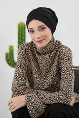 Fularlı Bone Türban,B-81IV