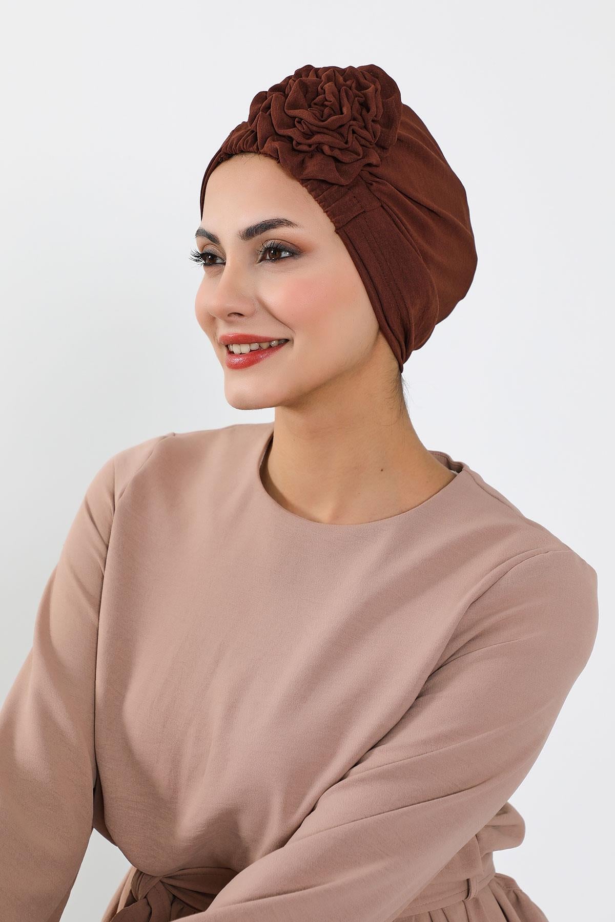 Gül Detaylı Bone,B-53A