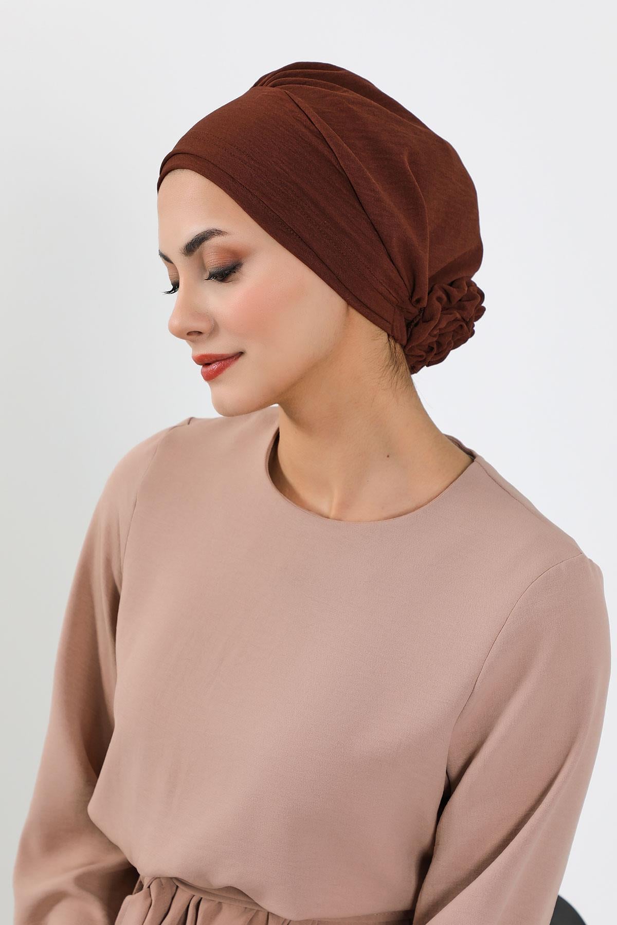 Gül Detaylı Bone,B-53A