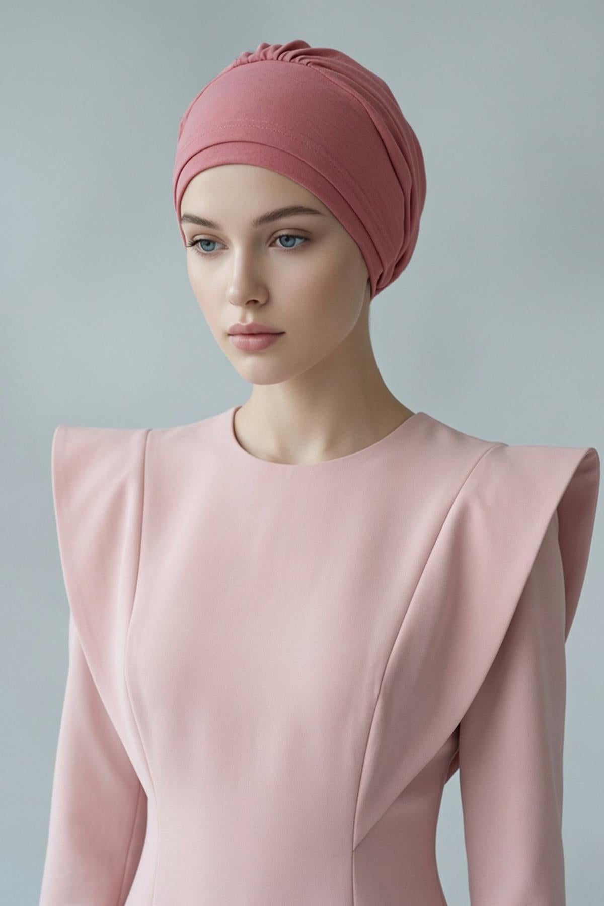 Gül Detaylı Bone,B-53A