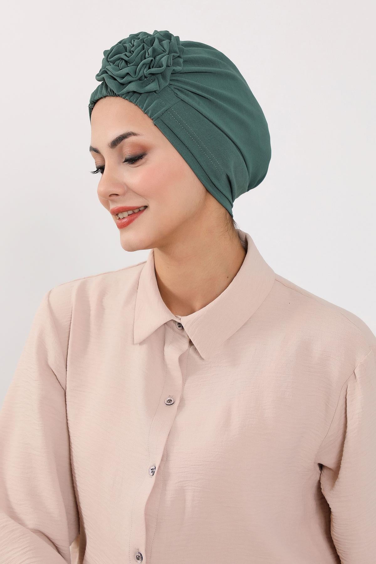Gül Detaylı Bone,B-53A