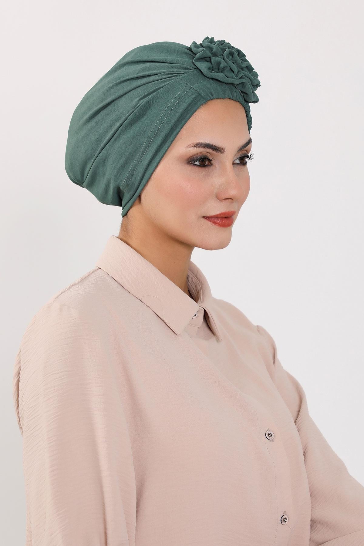 Gül Detaylı Bone,B-53A