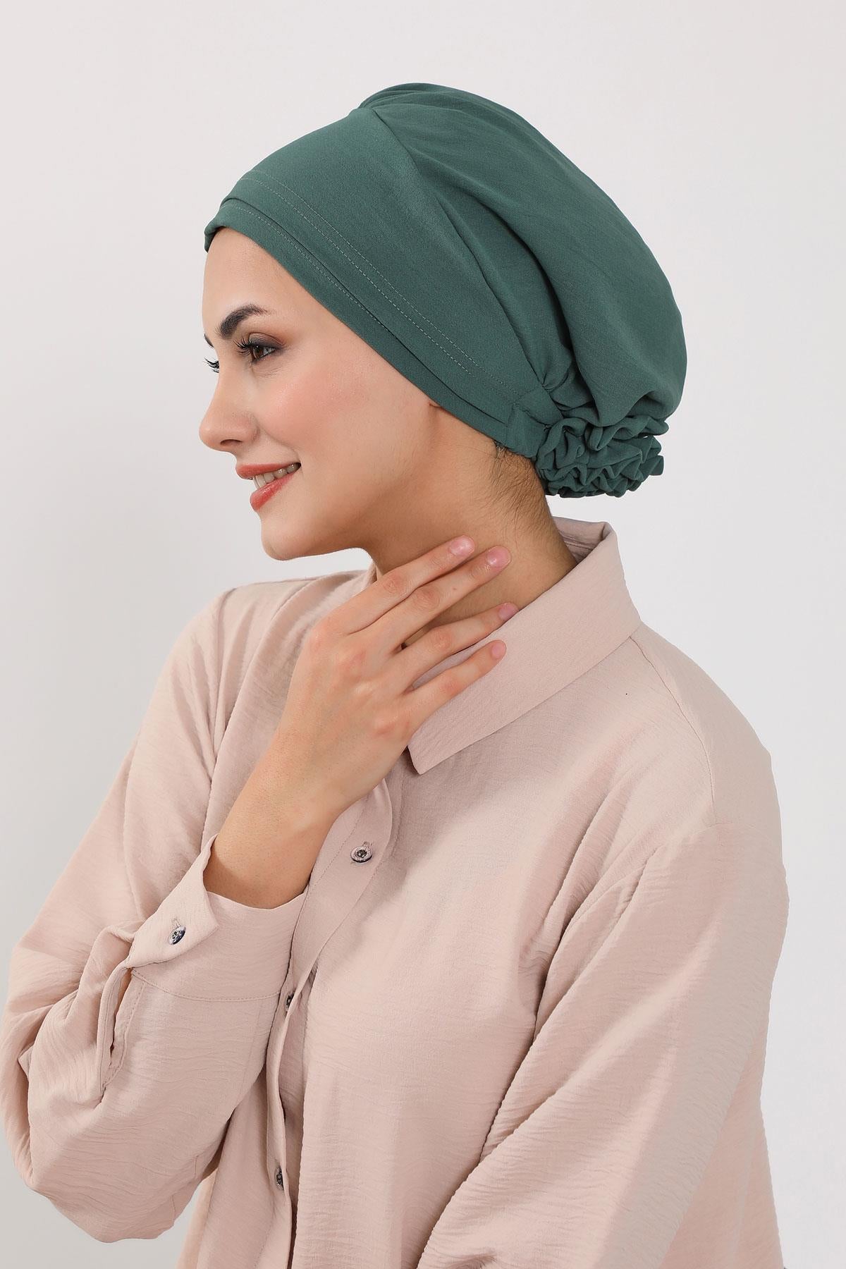 Gül Detaylı Bone,B-53A