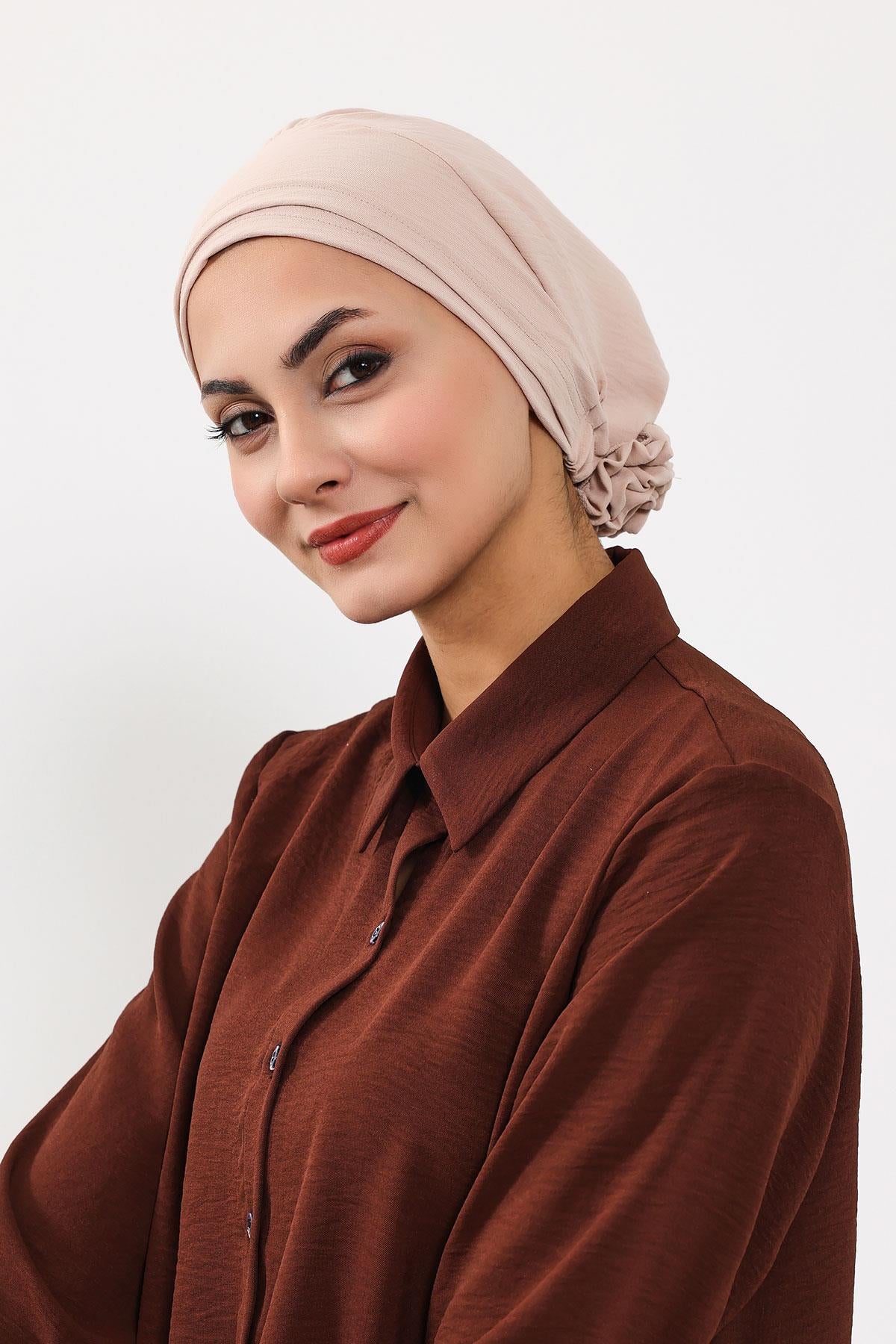 Gül Detaylı Bone,B-53A