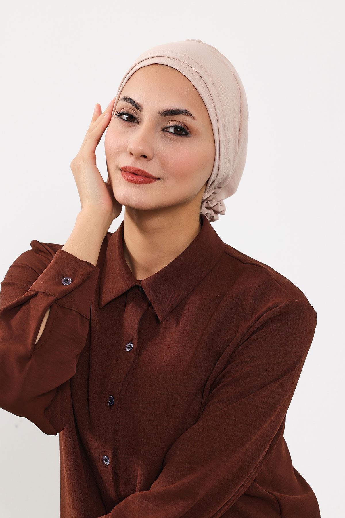 Gül Detaylı Bone,B-53A