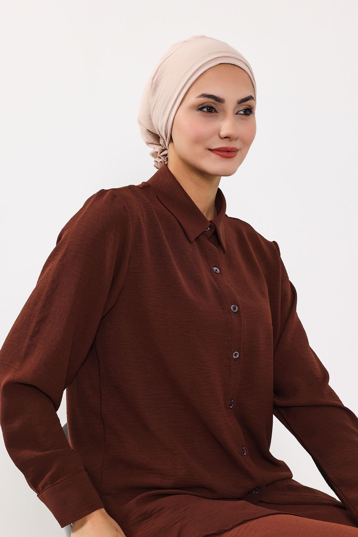 Gül Detaylı Bone,B-53A