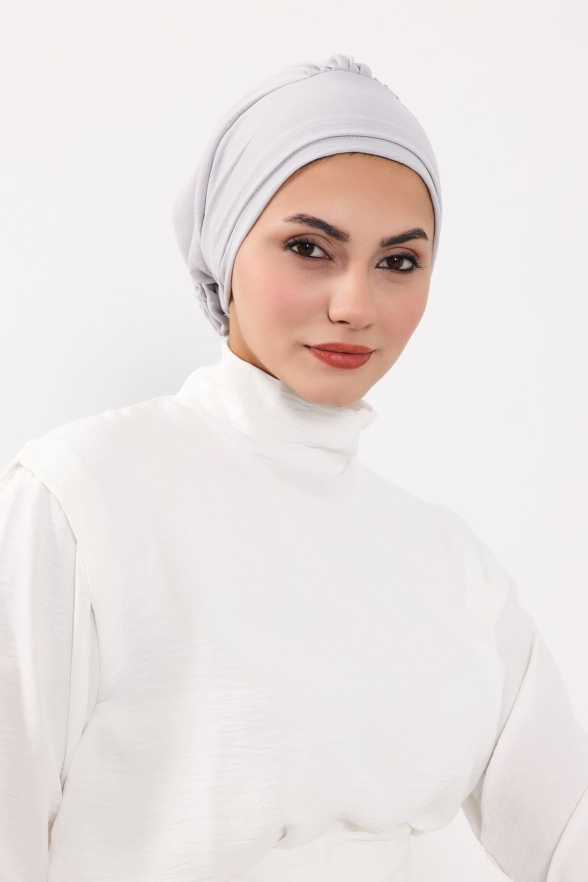 Gül Detaylı Bone,B-53A
