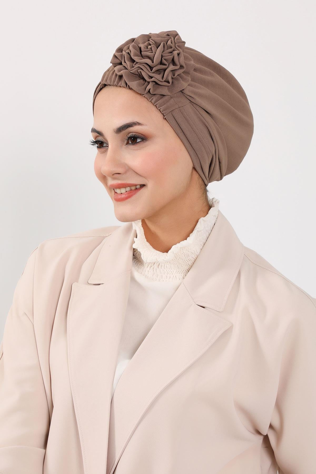 Gül Detaylı Bone,B-53A