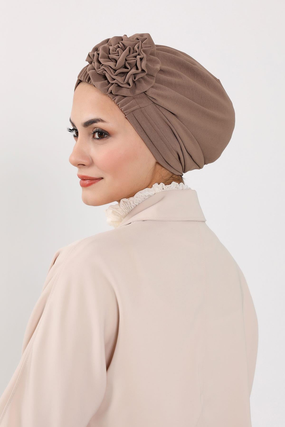 Gül Detaylı Bone,B-53A