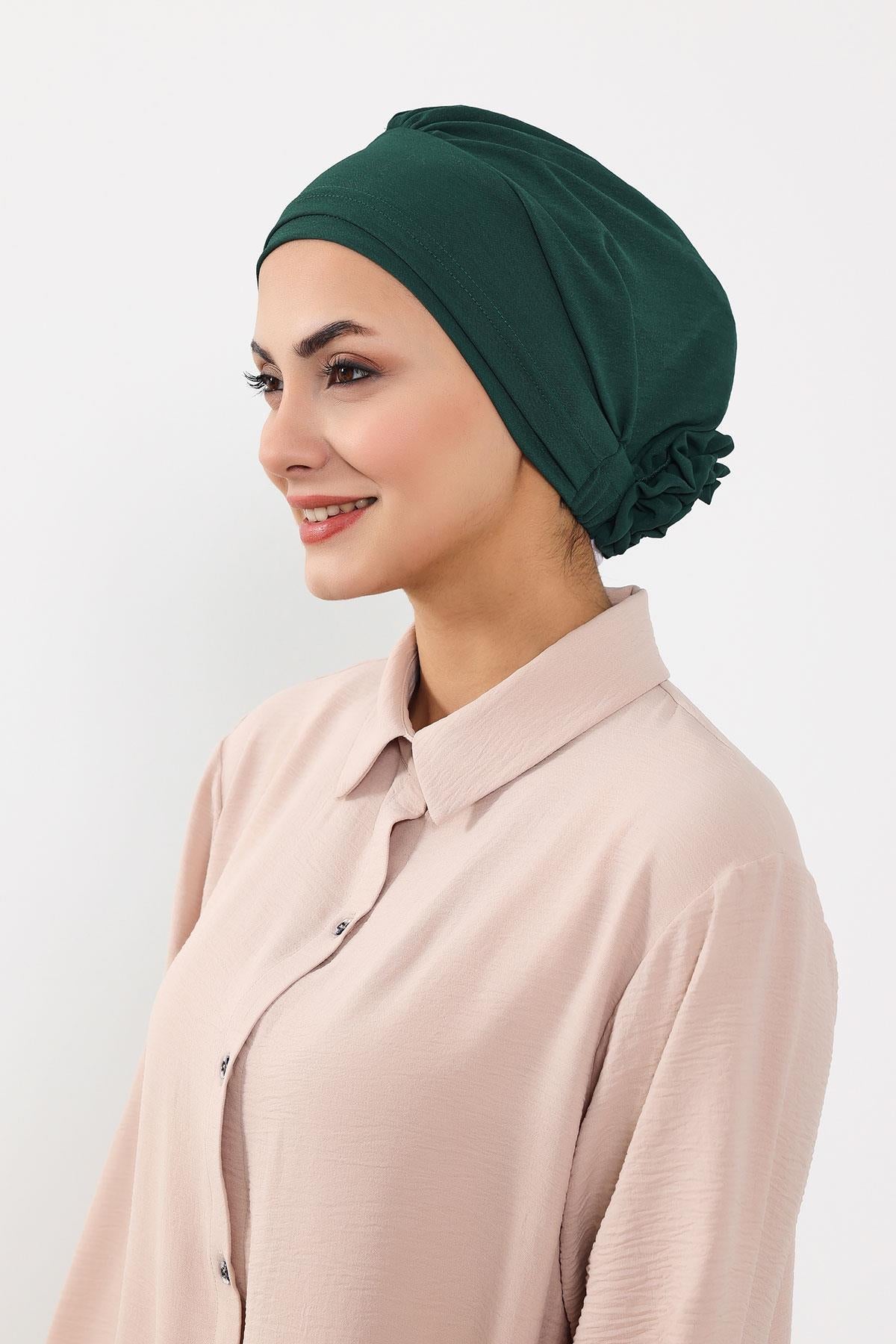 Gül Detaylı Bone,B-53A