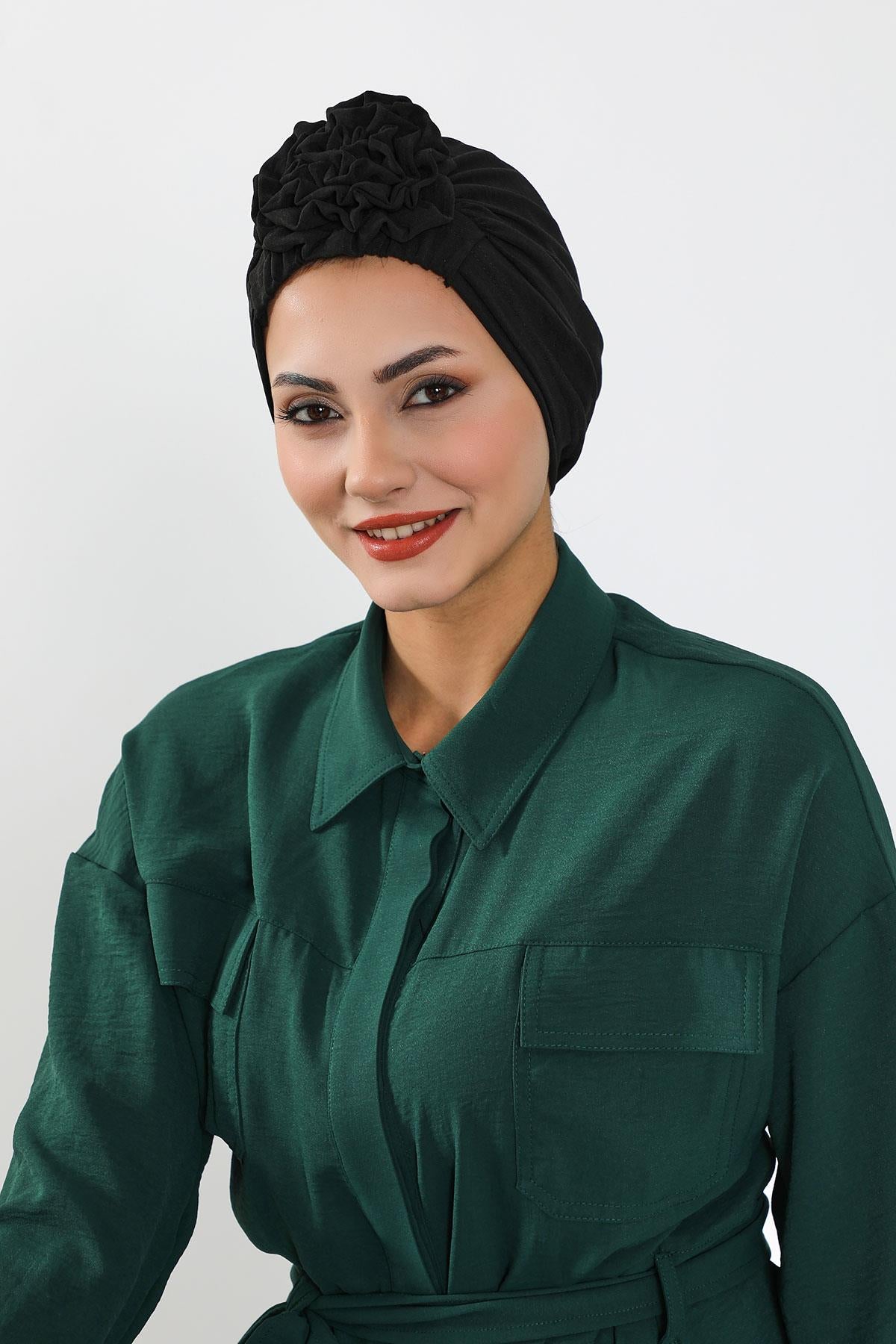 Gül Detaylı Bone,B-53A