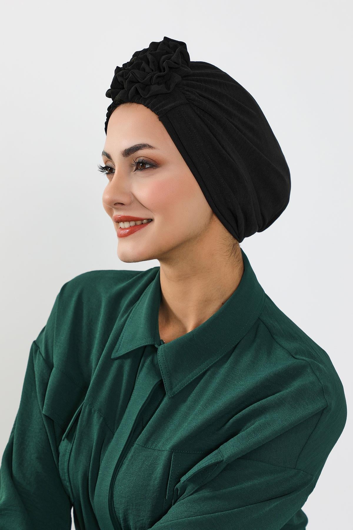 Gül Detaylı Bone,B-53A