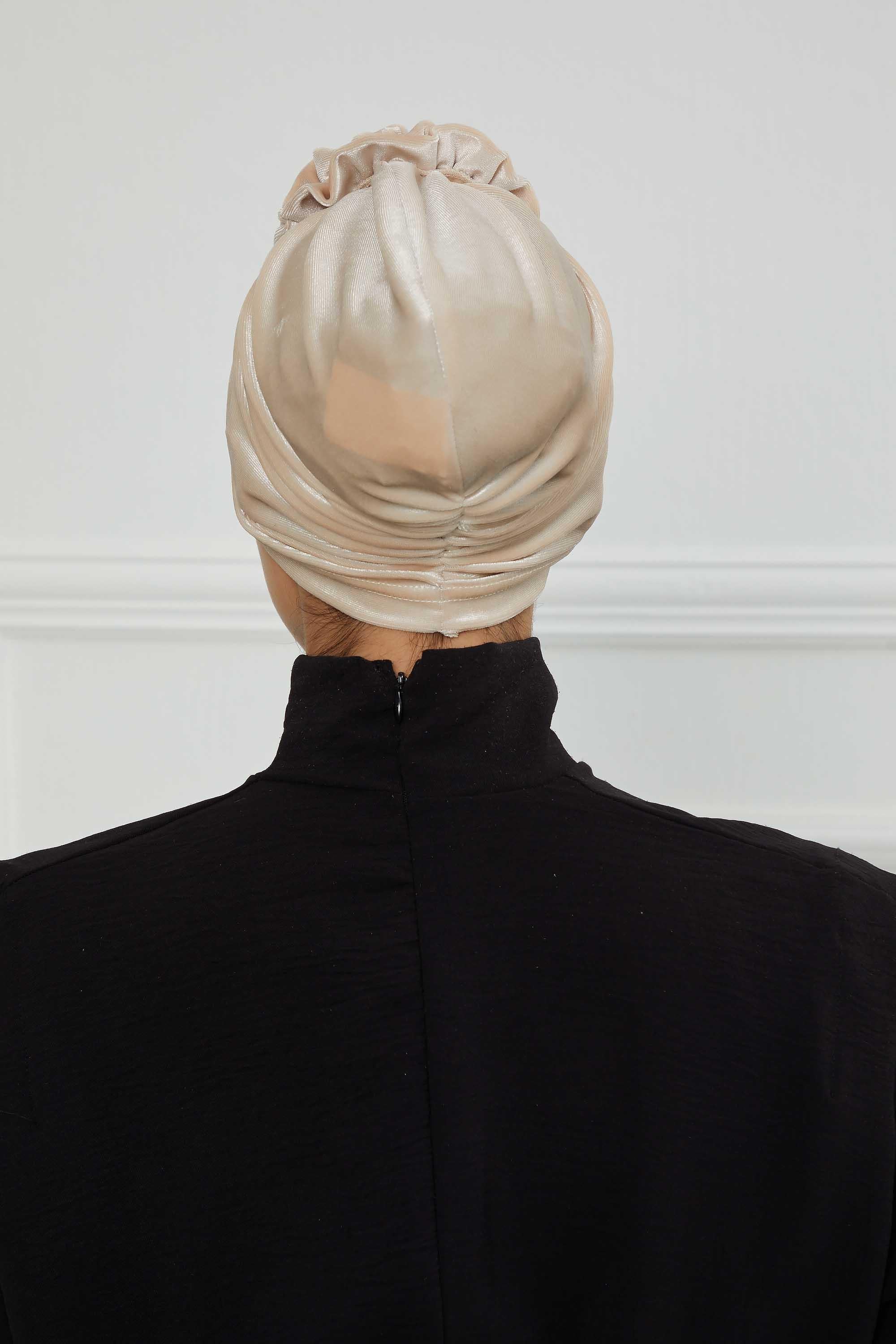 Güllü Kadife Bone,B-21KD