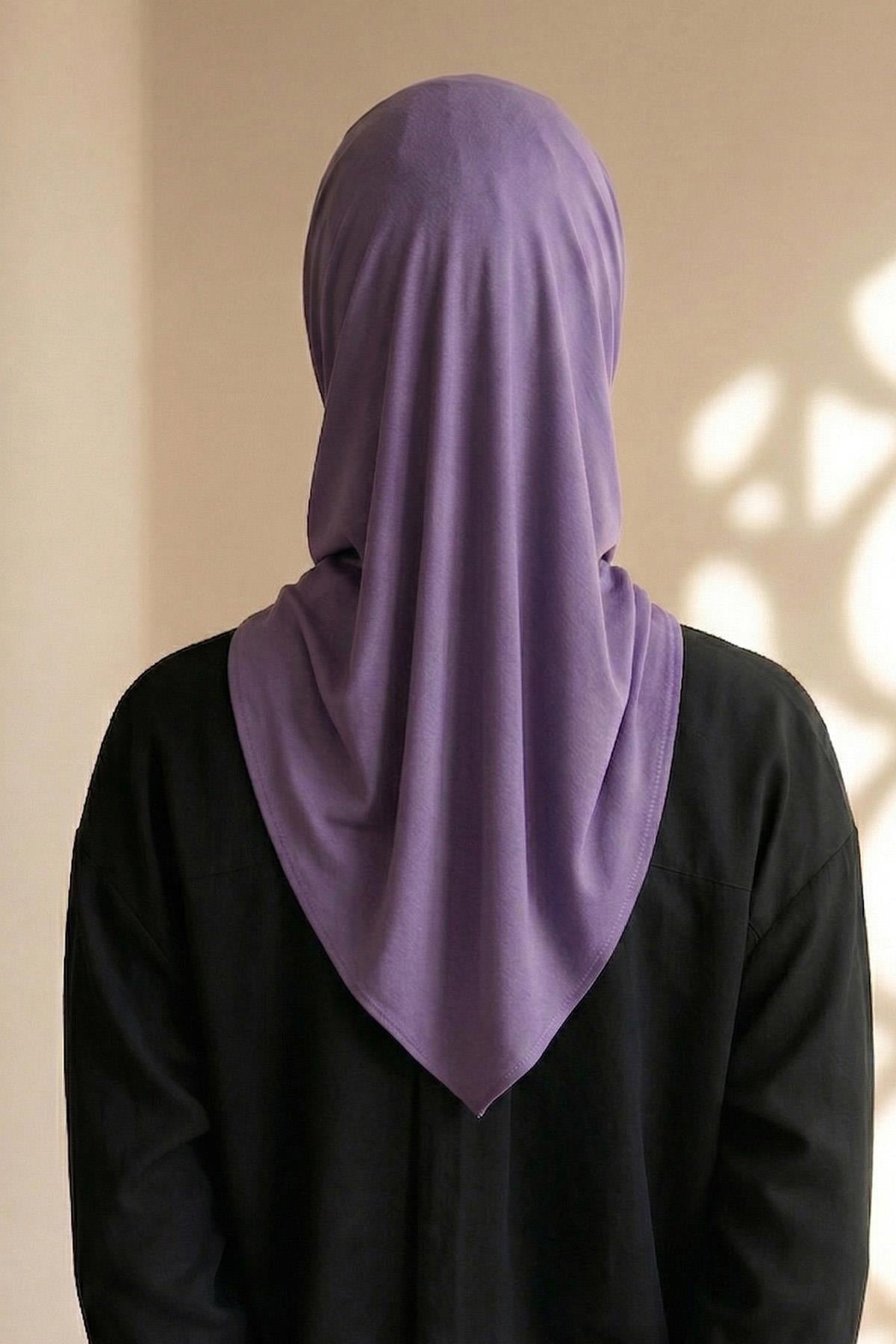 Hazır Form, Şık ve Rahat Drapeli Kaymaz Penye Şal,CPS-95