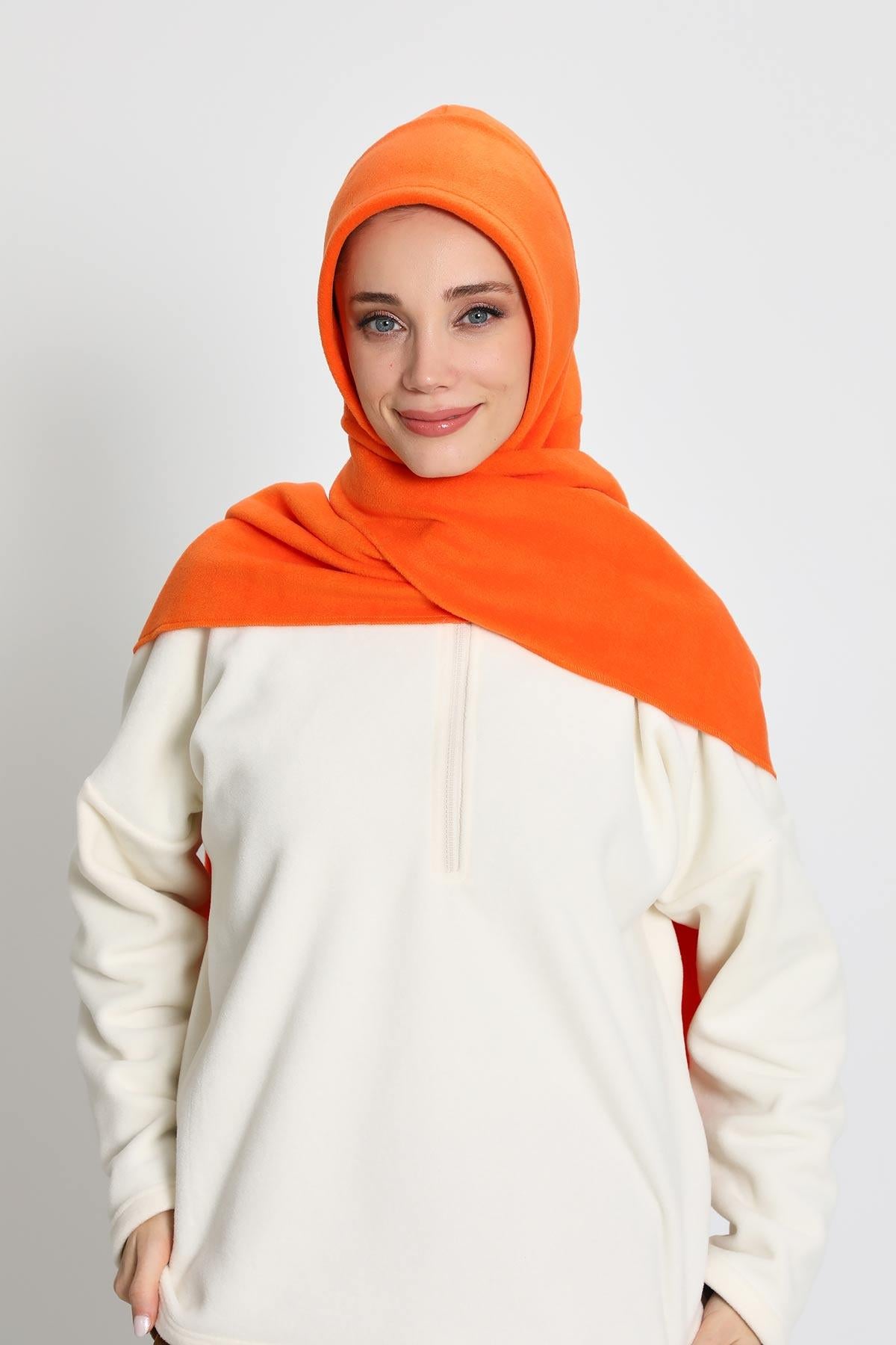 Kadın Polar Kışlık  Bere,Atkı,Boyunluk Şalı,B-85PL