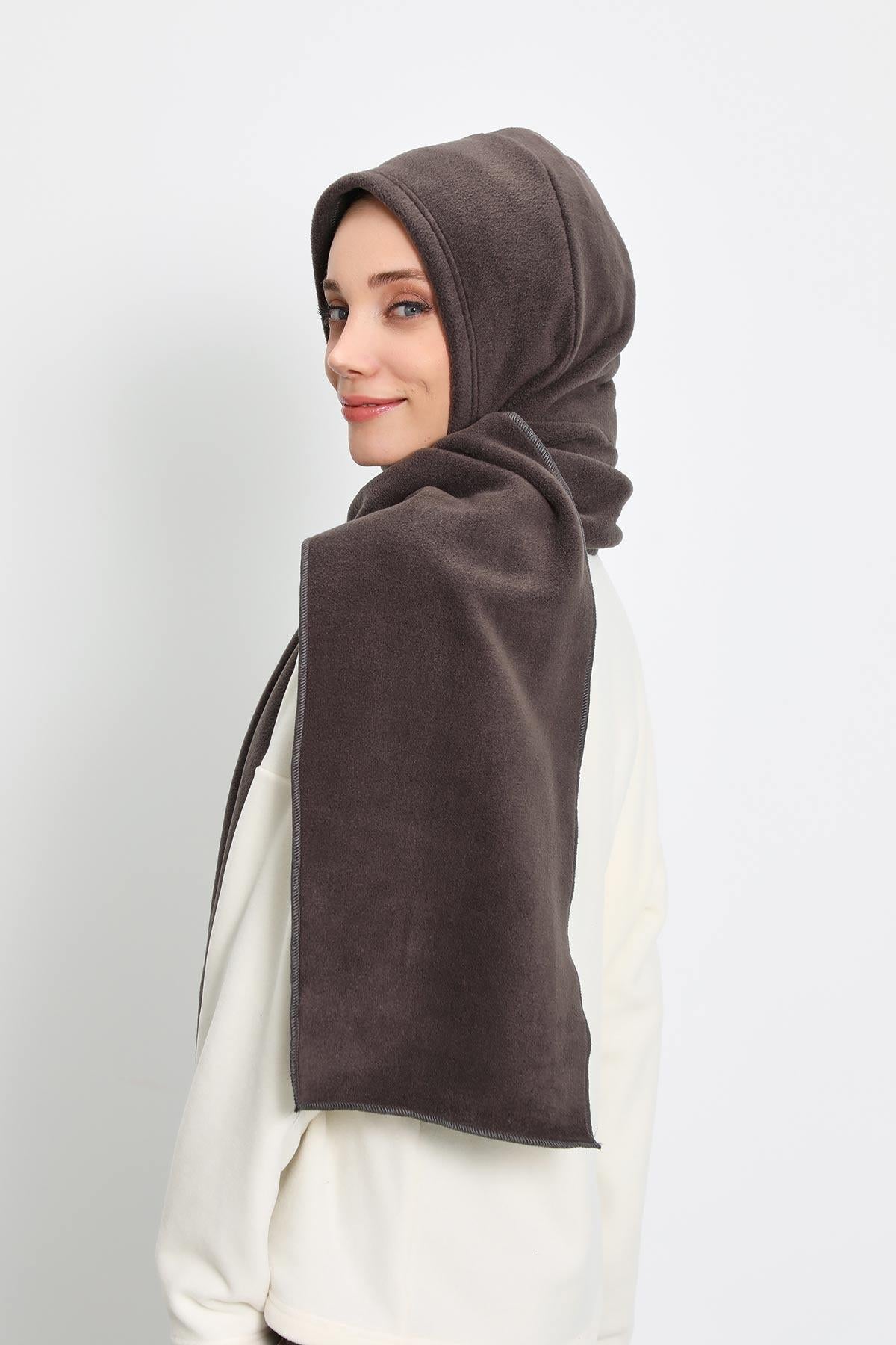 Kadın Polar Kışlık  Bere,Atkı,Boyunluk Şalı,B-85PL