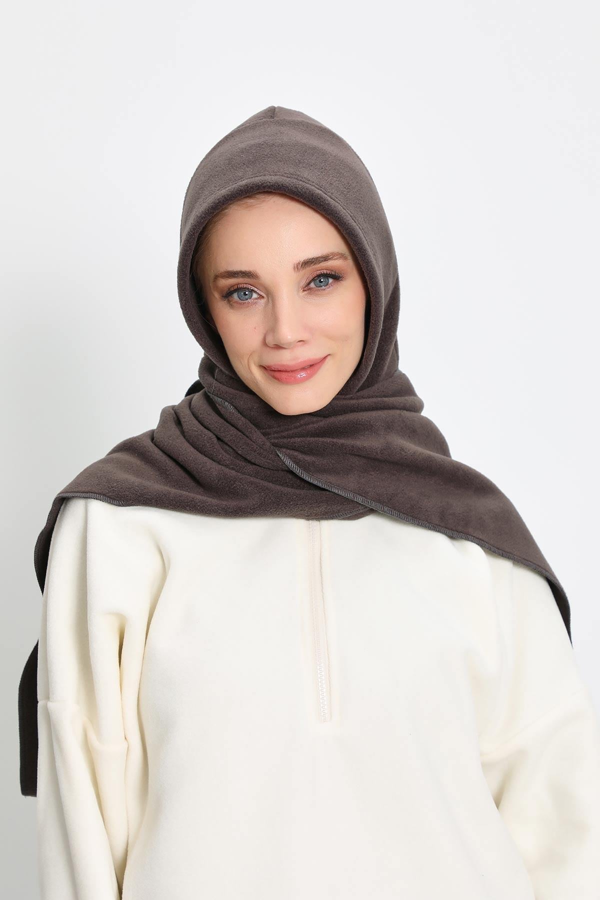 Kadın Polar Kışlık  Bere,Atkı,Boyunluk Şalı,B-85PL