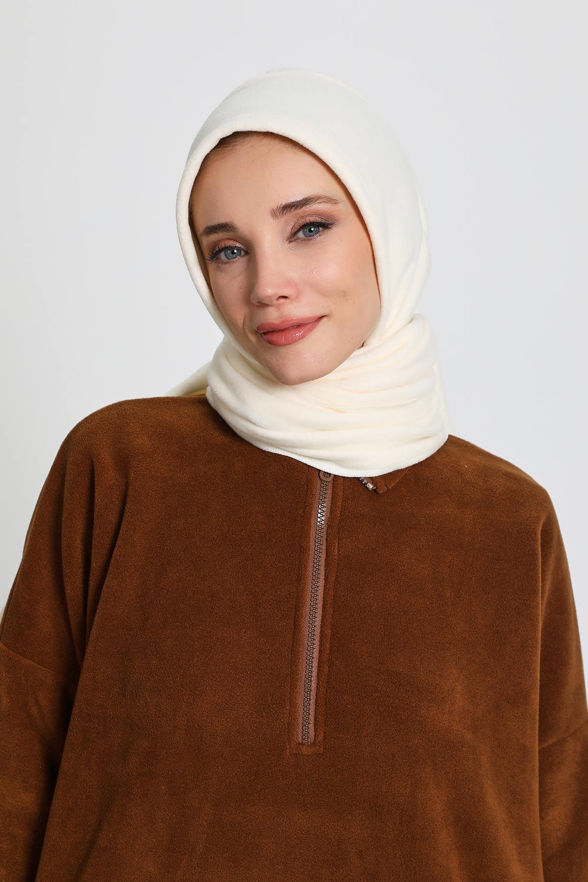 Kadın Polar Kışlık  Bere,Atkı,Boyunluk Şalı,B-85PL